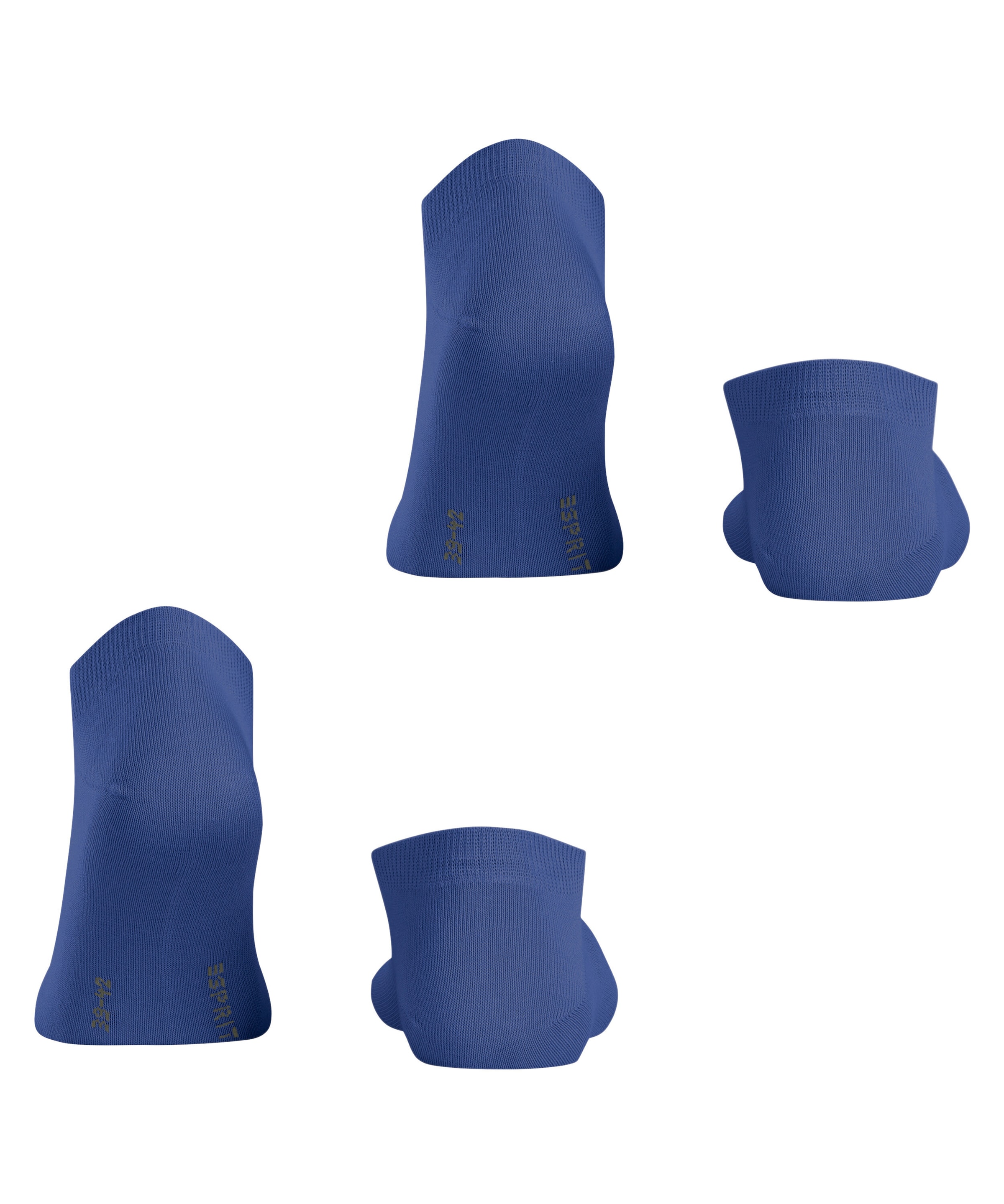 Esprit Sneakersocken »Basic Uni« 2 Paar,  weich, uni Socken, schmales Bündchen