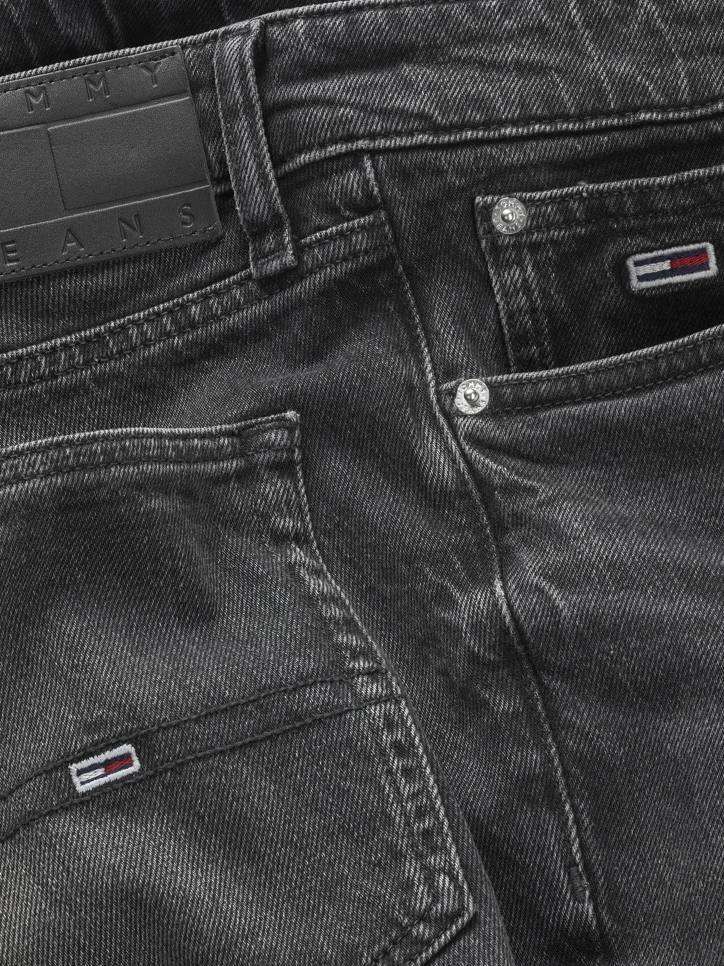 Tommy Jeans Slim-fit-Jeans »Scanton Slim Denim«, mit Logostickereien