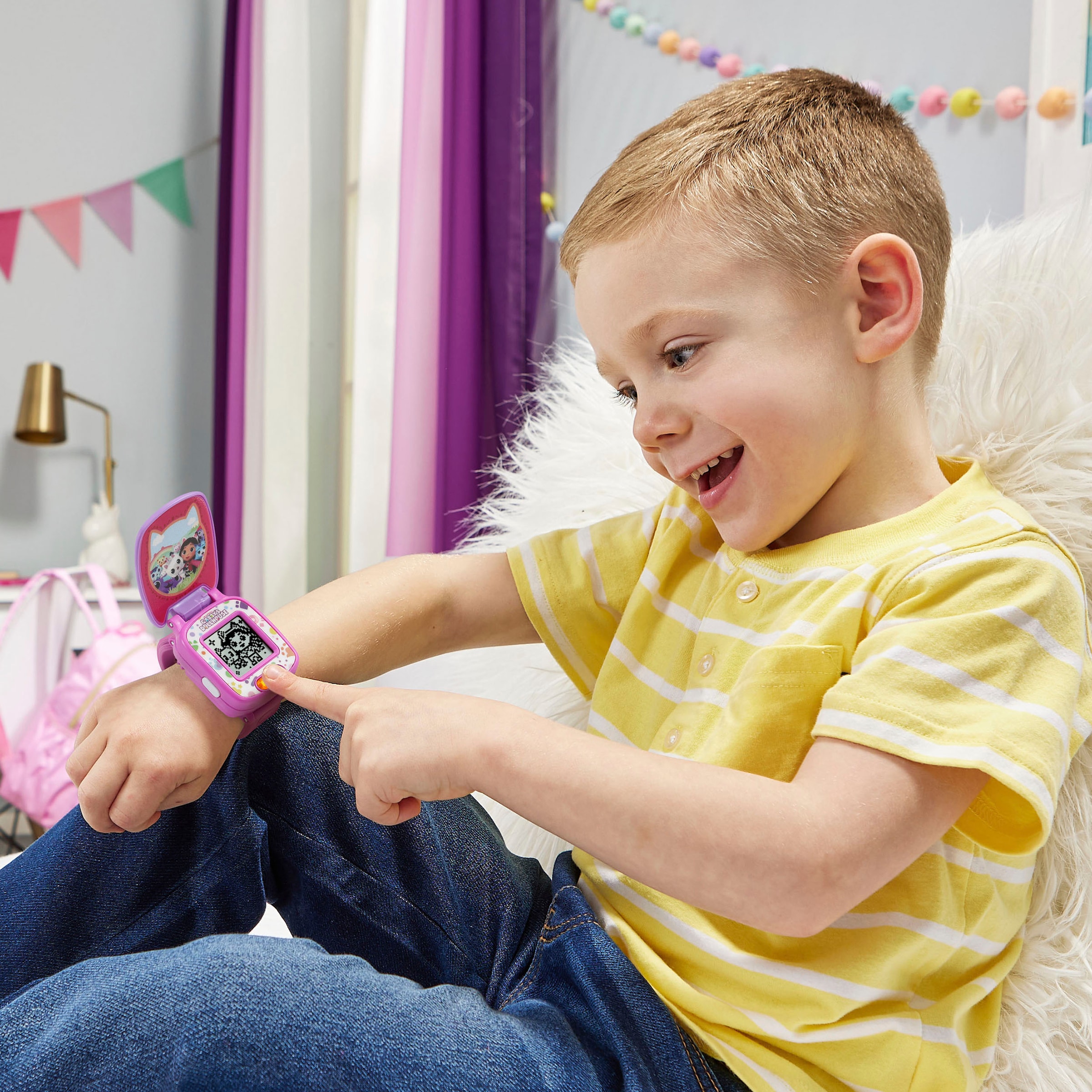 Vtech® Lernspielzeug »Gabby's Dollhouse - Gabby Lernuhr«