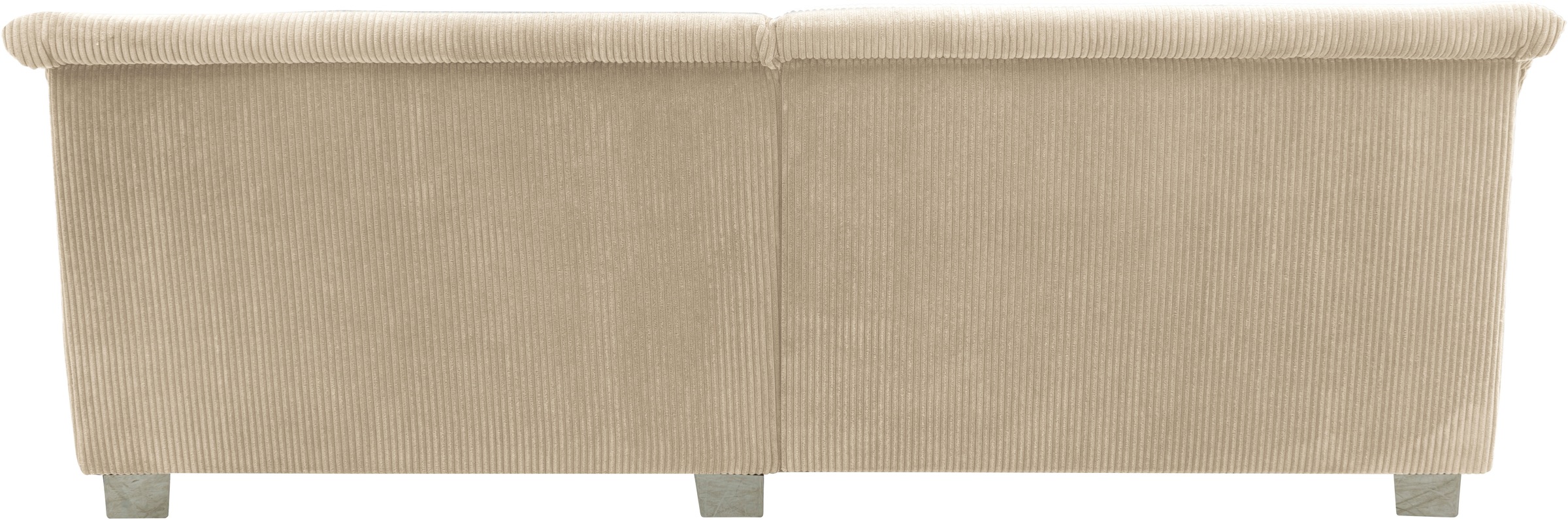 DOMO collection Ecksofa »100031 kompakte Stellmaße, komfortabel und bequem, L-Form«, wahlweise mit Bettfunktion und Armteilverstellung. Breite 234cm