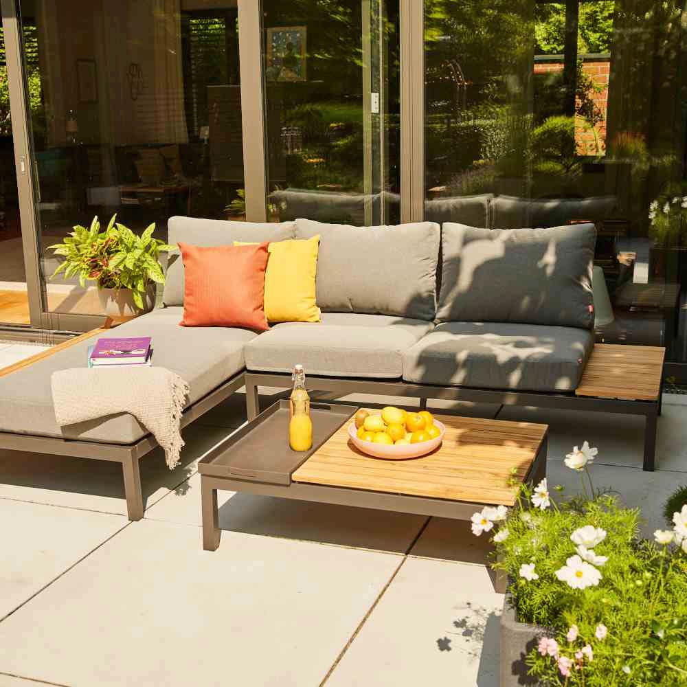 Siena Garden Gartenlounge-Set »Alvida«, (3 tlg.)