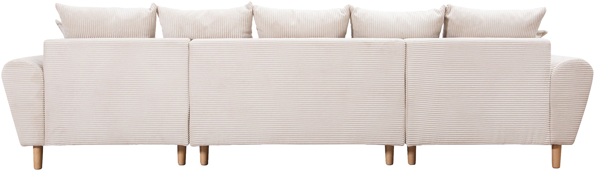 COLLECTION AB Wohnlandschaft »Raisa U-Form«, mit Federkern, Kissen und Steppung im Sitzbereich