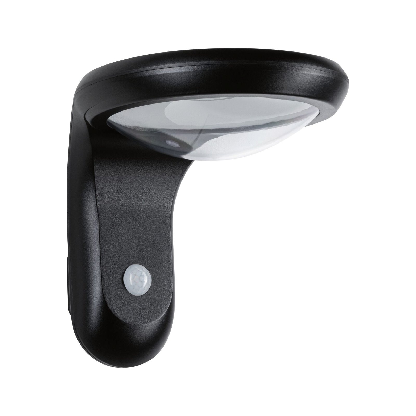 Paulmann LED Außen-Wandleuchte »Solar Diskola IP44 180x234mm 3000K 3,5W 400lm Anthrazit Kunststoff«, 1 flammig, Bewegungsmelder
