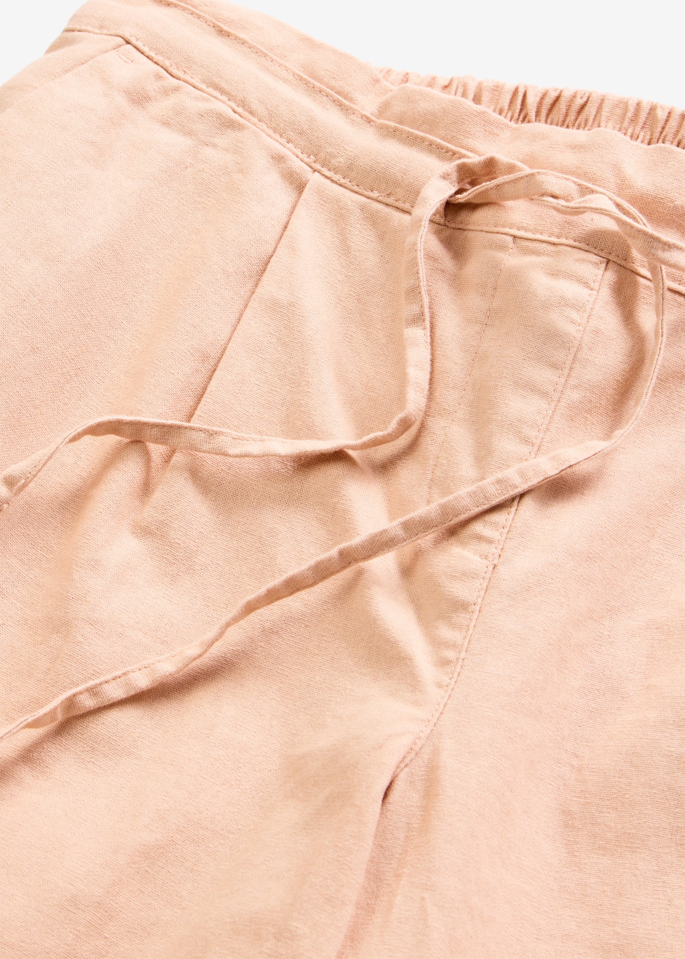 bonprix Leinenhose »Leinenhose«  aus Leinen und Baumwolle, Regular Fit, mit elastischem Gummibund