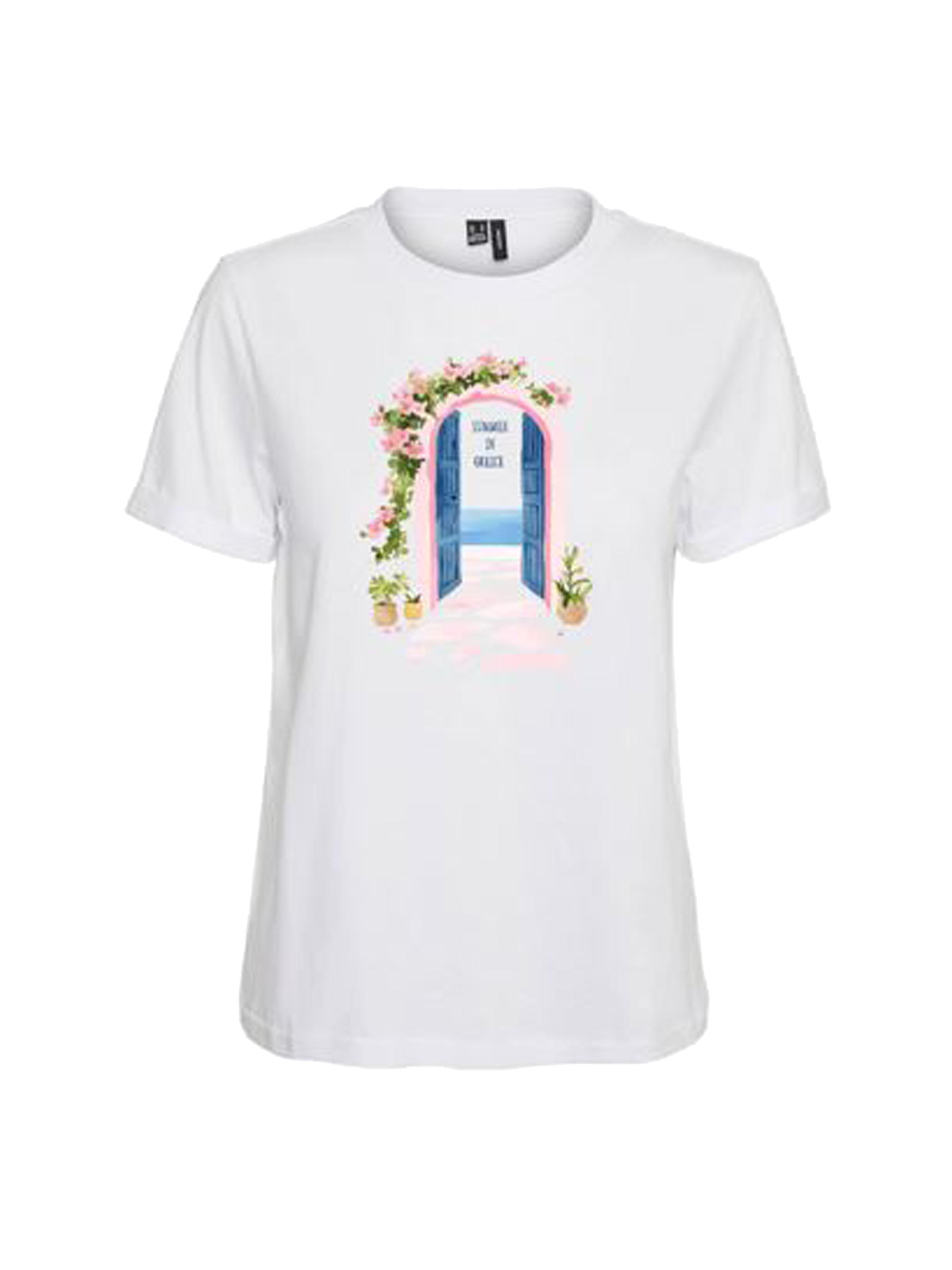 Vero Moda Kurzarmshirt »VMSIANE SS TOP BOX JRS« Baumwolle, regular fit