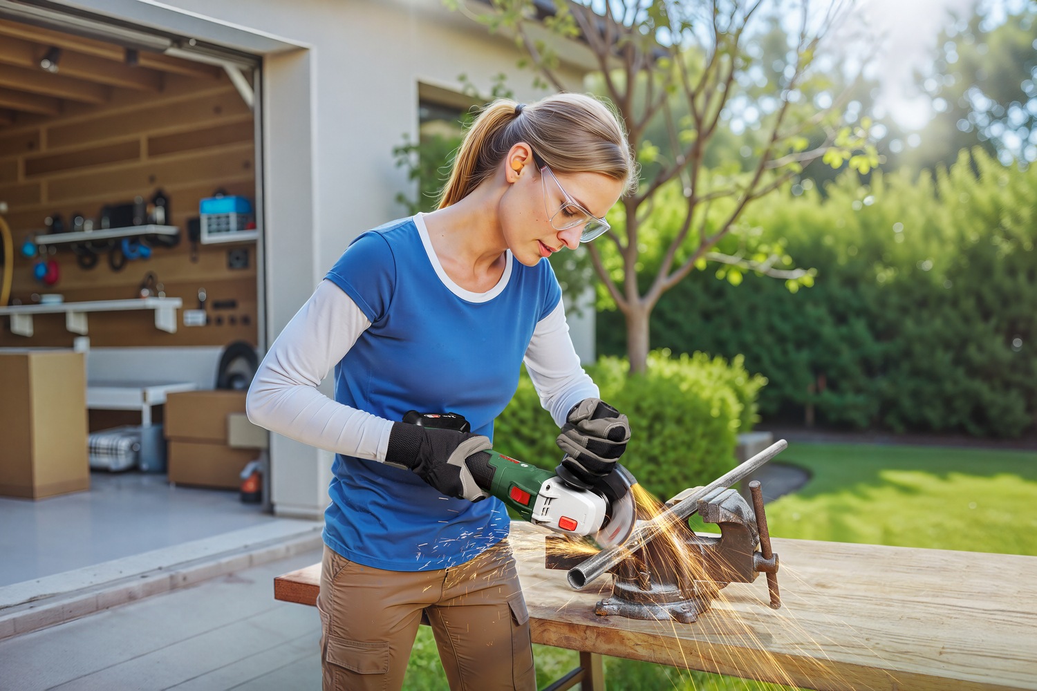 Bosch Home & Garden Akku-Winkelschleifer »PWS 18V-70 (115mm) solo« ohne Akku und Ladegerät