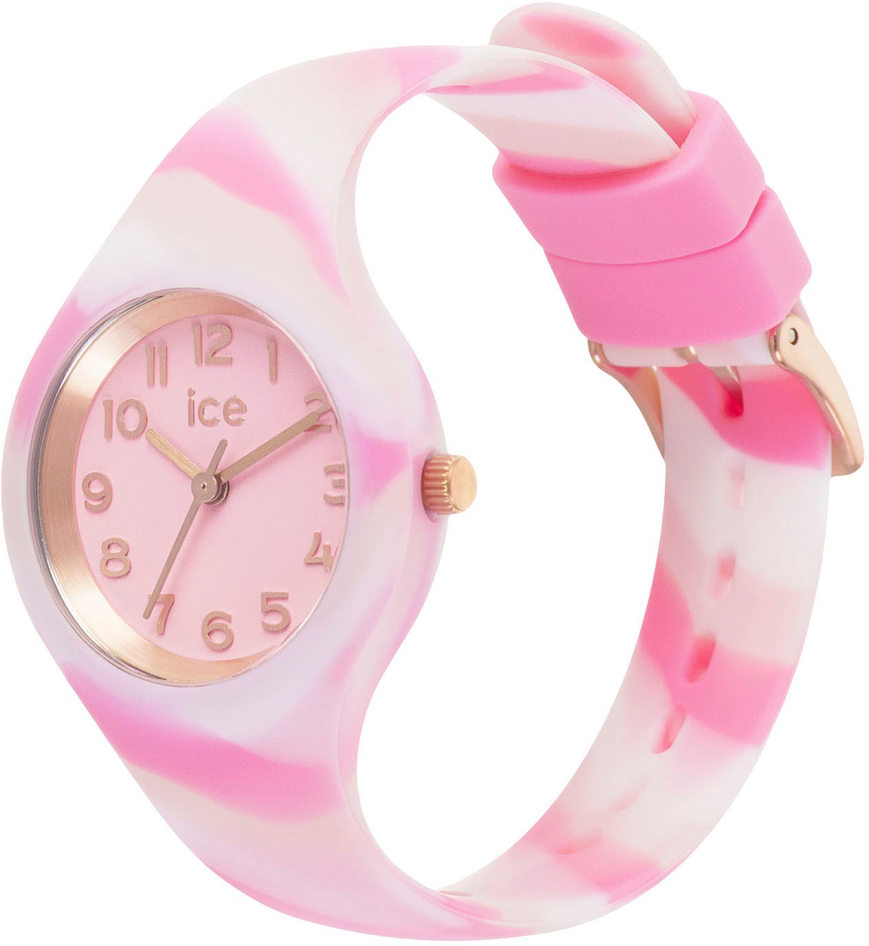 ice-watch Quarzuhr »ICE tie bei ♕ dye Extra-Small auch - shades Pink - Geschenk and - 3H, 021011«, ideal als
