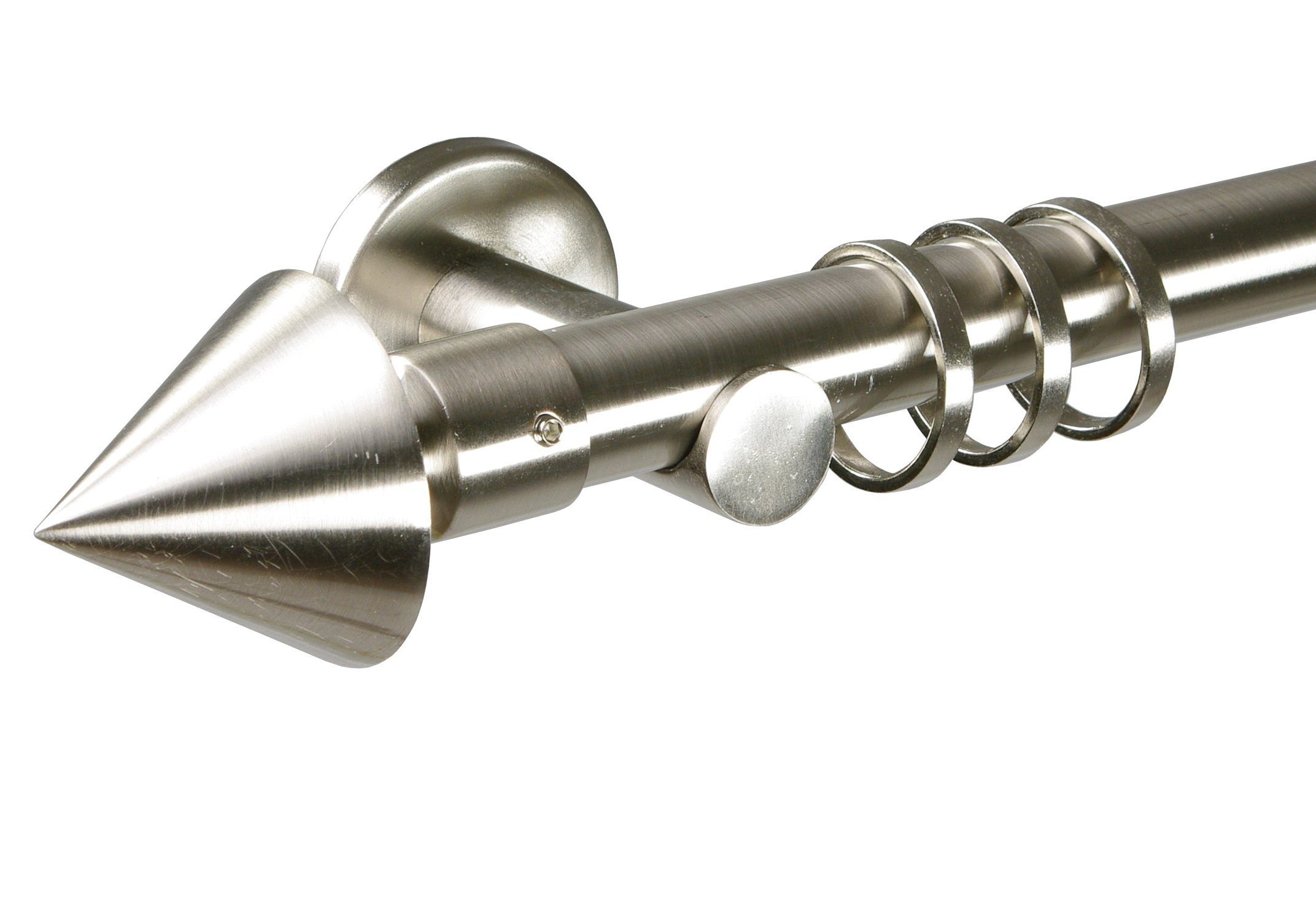 Liedeco Gardinenstange »Kegel«, 1 läufig-läufig, Fixmaß