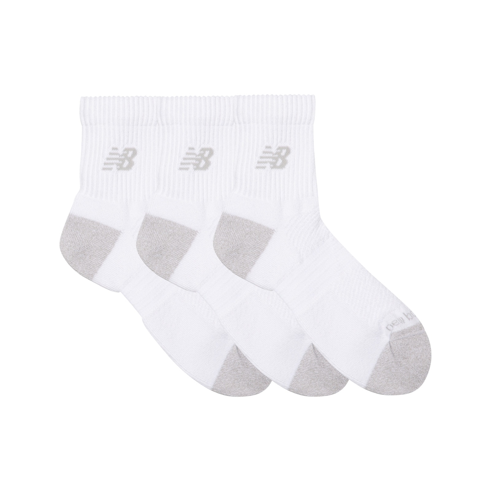 New Balance Sportsocken »ACTIVE QTR SOCKS 3 PACK« 3 Paar tlg. strapazierfähige Quarter-Socken, 3er-Pack, mit trockenem Tragegefühl