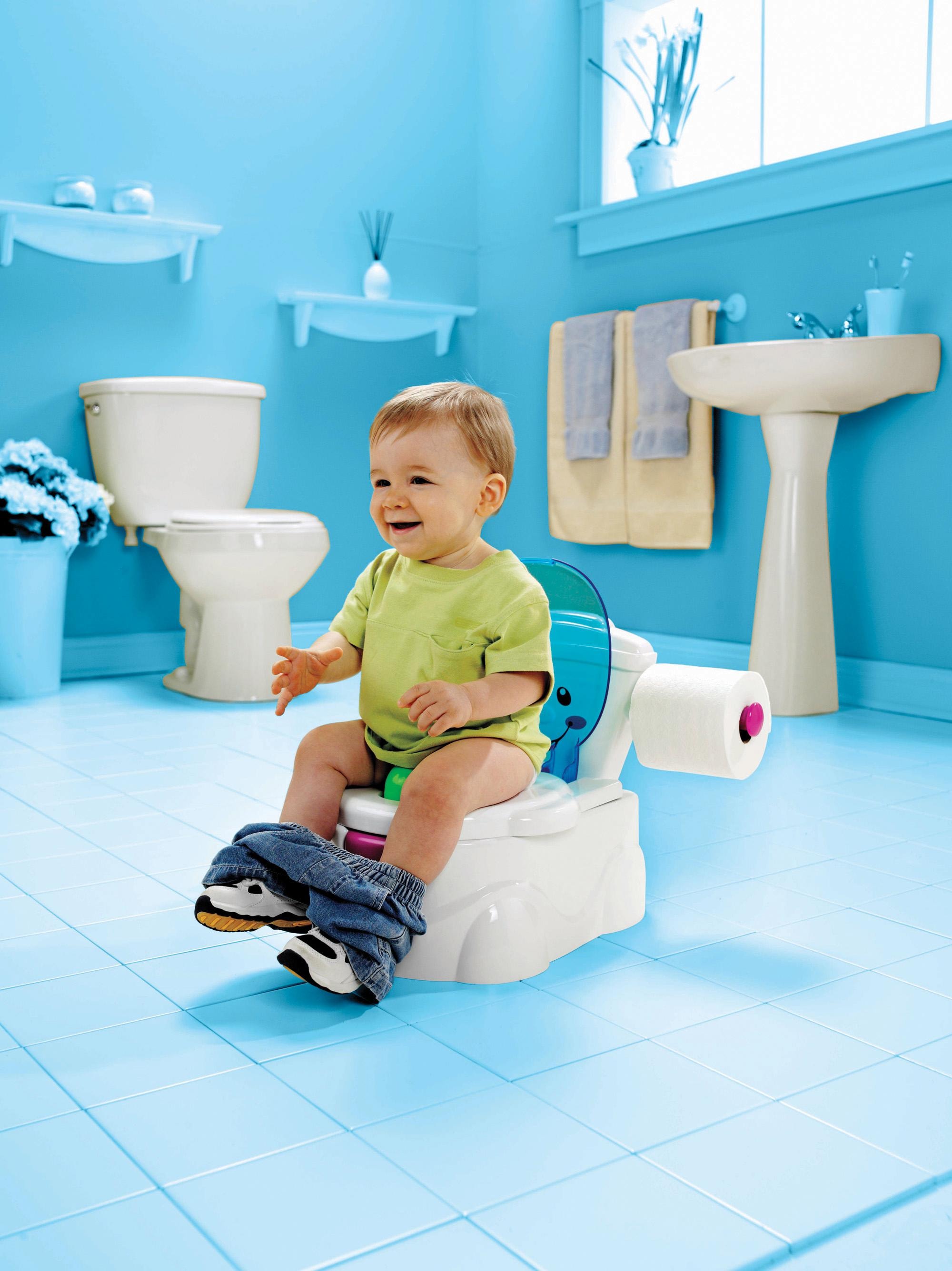 erste »Meine Toilette« bei Fisher-Price® Toilettentrainer