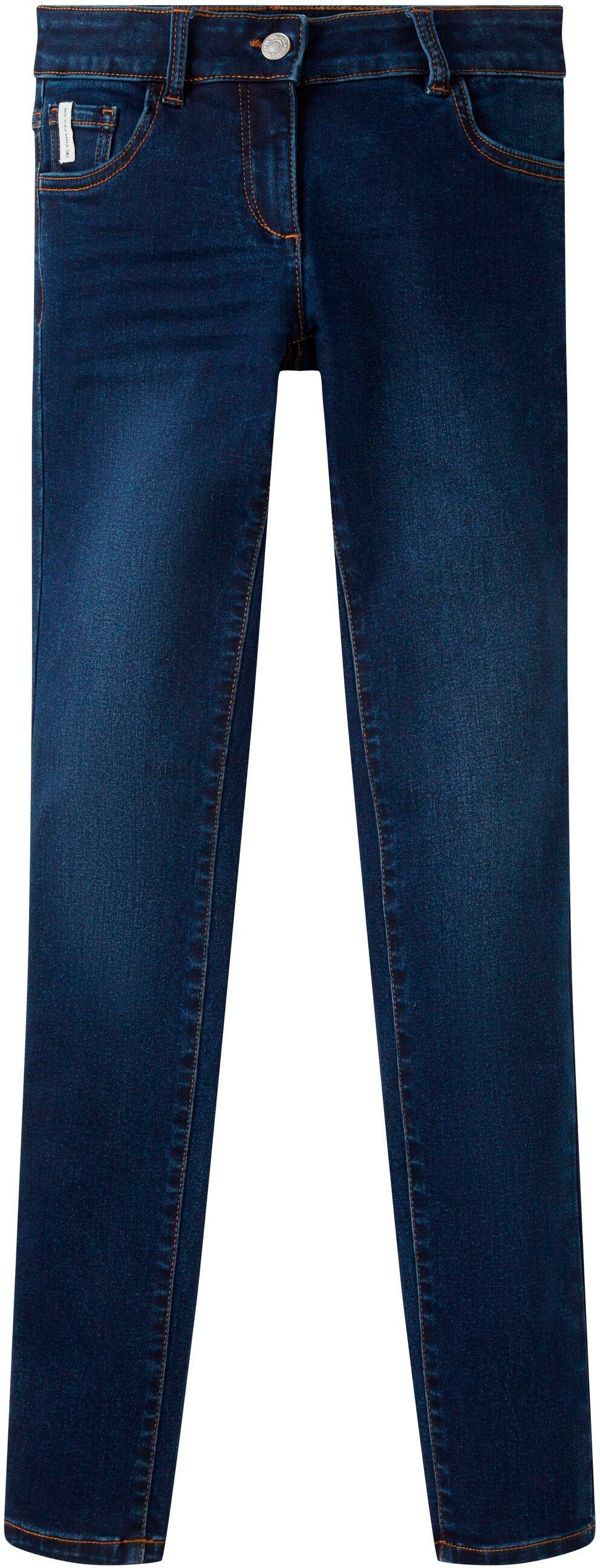 TOM TAILOR Skinny-fit-Jeans »Linly«, mit Knopf- und Reißverschluss bei ♕ | Slim-Fit Jeans