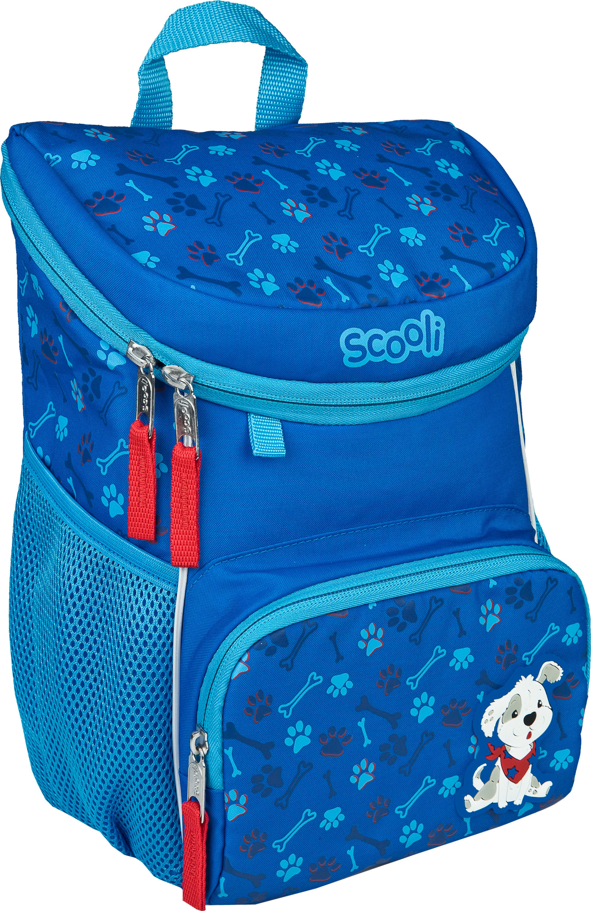 Scooli Kinderrucksack »Mini-Me, Danny Dog«, Reflektoren