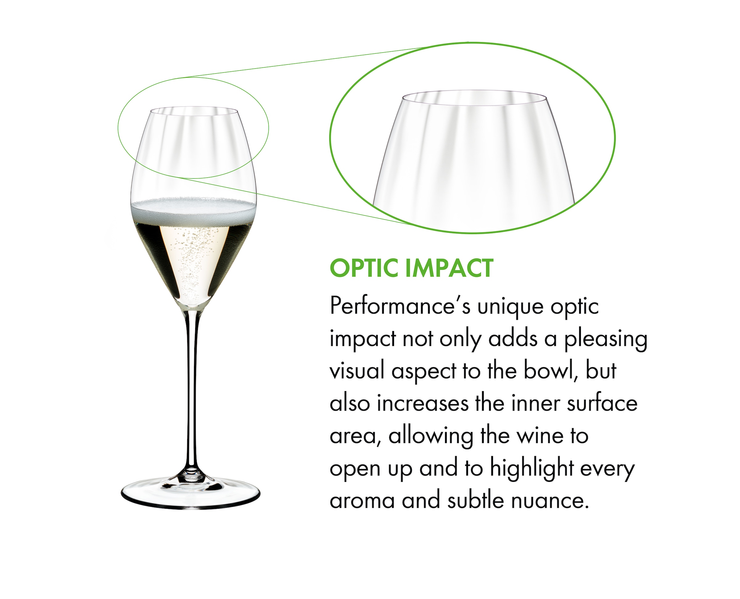 RIEDEL THE WINE GLASS COMPANY Champagnerglas »Performance«