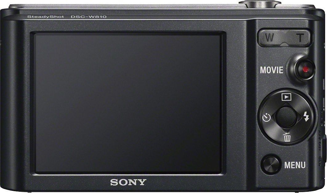 Sony Kompaktkamera »DSC-W810«, 20,1 MP, 6 fachx opt. Zoom, Gesichtserkennungstechnologie für bis zu 8 Gesichter