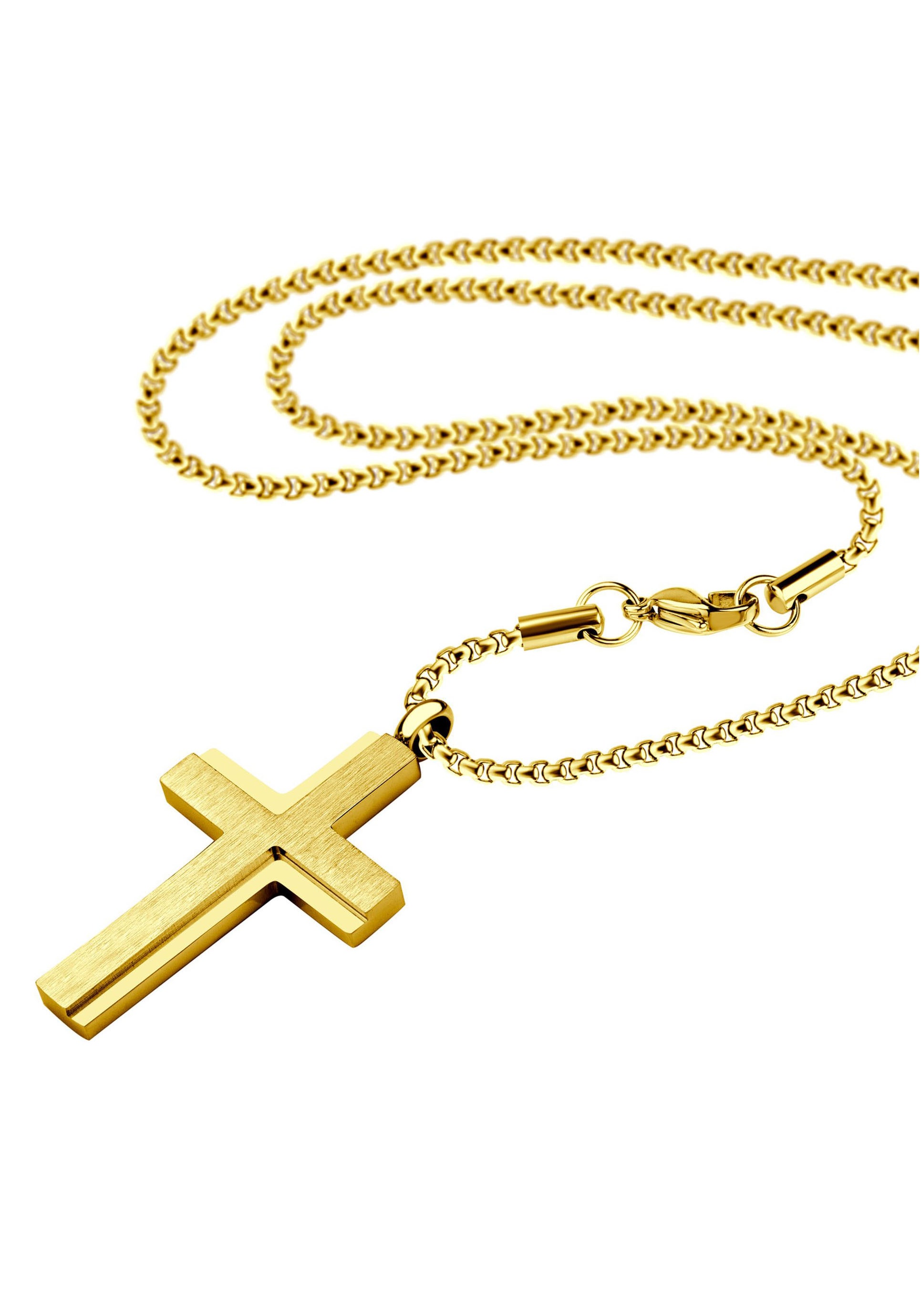 Raten Kette mit kaufen »Kreuz« Anhänger Firetti auf