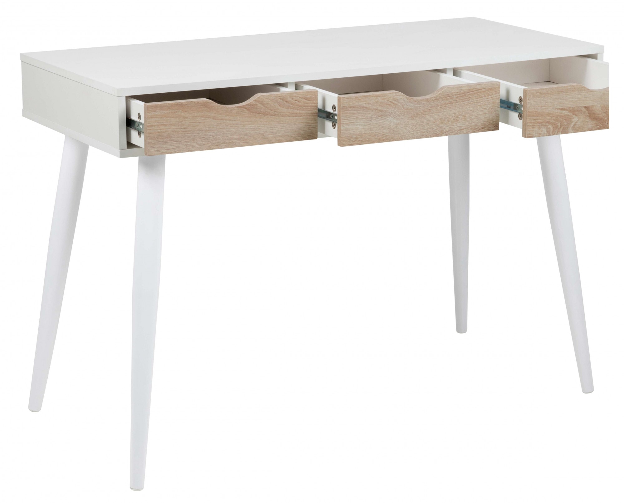 ACTONA GROUP Schreibtisch »Neptun«, Bürotisch, Arbeitstisch, mit 3 Schubladen, Breite 110 cm