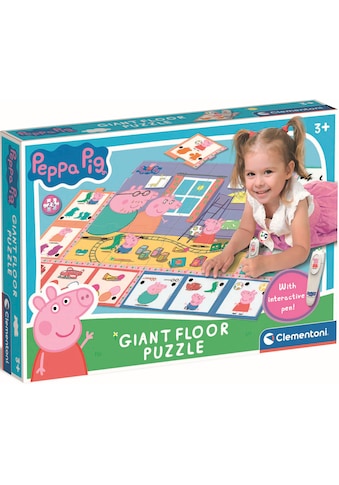 Puzzle »Quiz-Bodenpuzzle Peppa Pig«