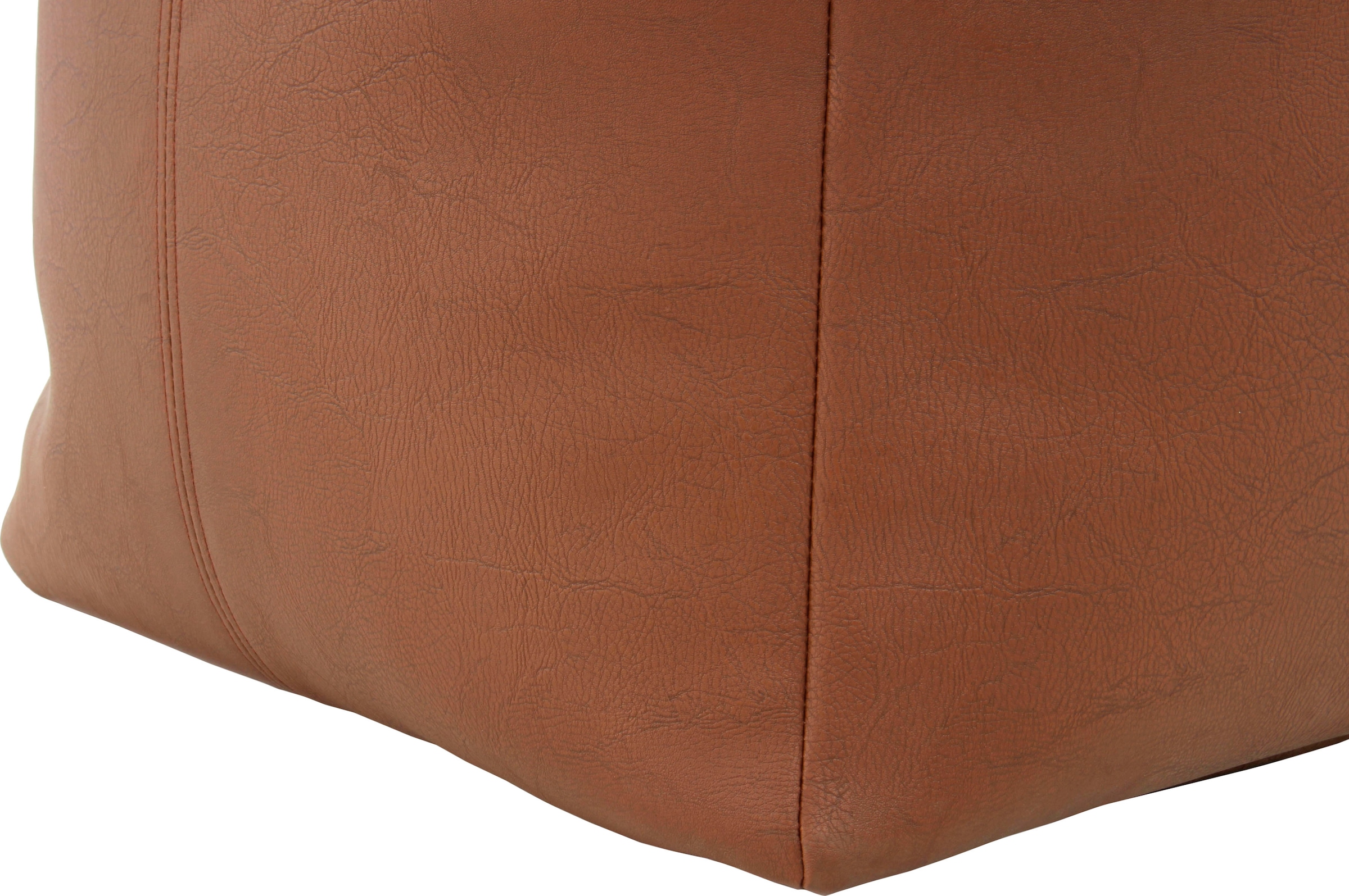 Kayoom Sitzwürfel »Pouf Travis 825, strapazierfähige, abwaschbare Oberfläche«, (1 St.), modern, pflegeleicht, vielseitig verwendbar, für Innenräume