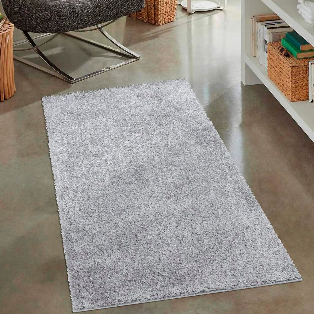 Carpet City Hochflor-Teppich »City Shaggy«, rechteckig, 30 mm Höhe, Auch als Läufer, Langflor, Uni, Shaggy, flauschig-weich