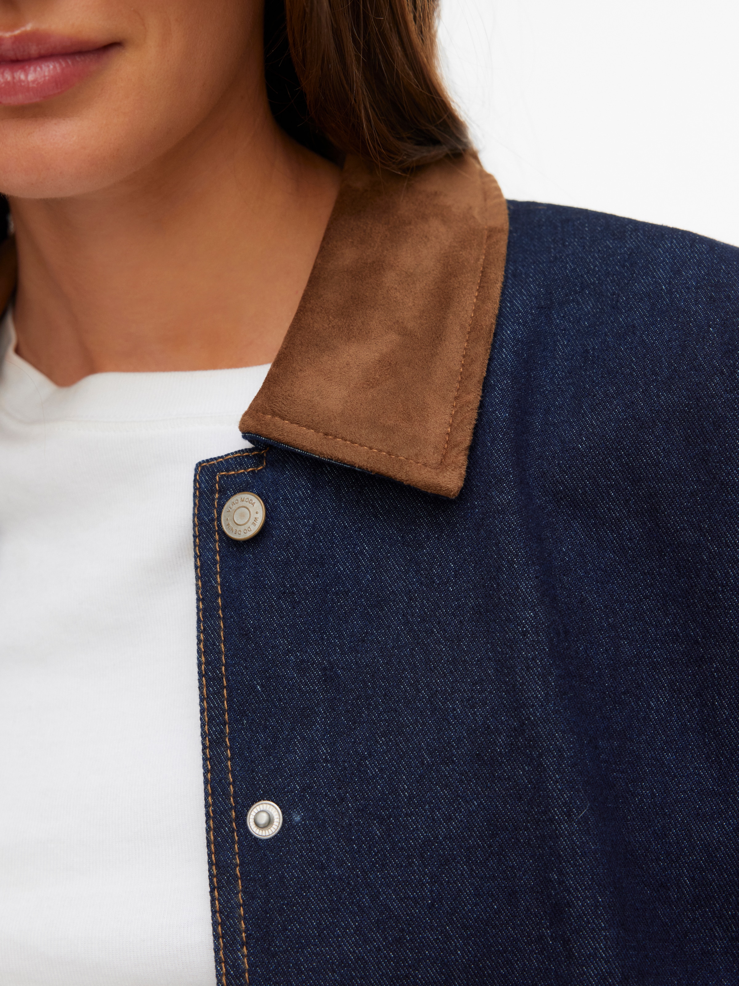 Vero Moda Jeansjacke »VMNOVIE LS DENIM BARN JACKET SI346«