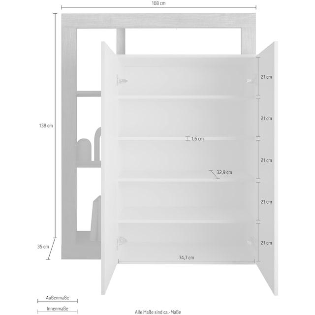 UNIVERSAL | »Hamburg« Schuhschrank LC bestellen