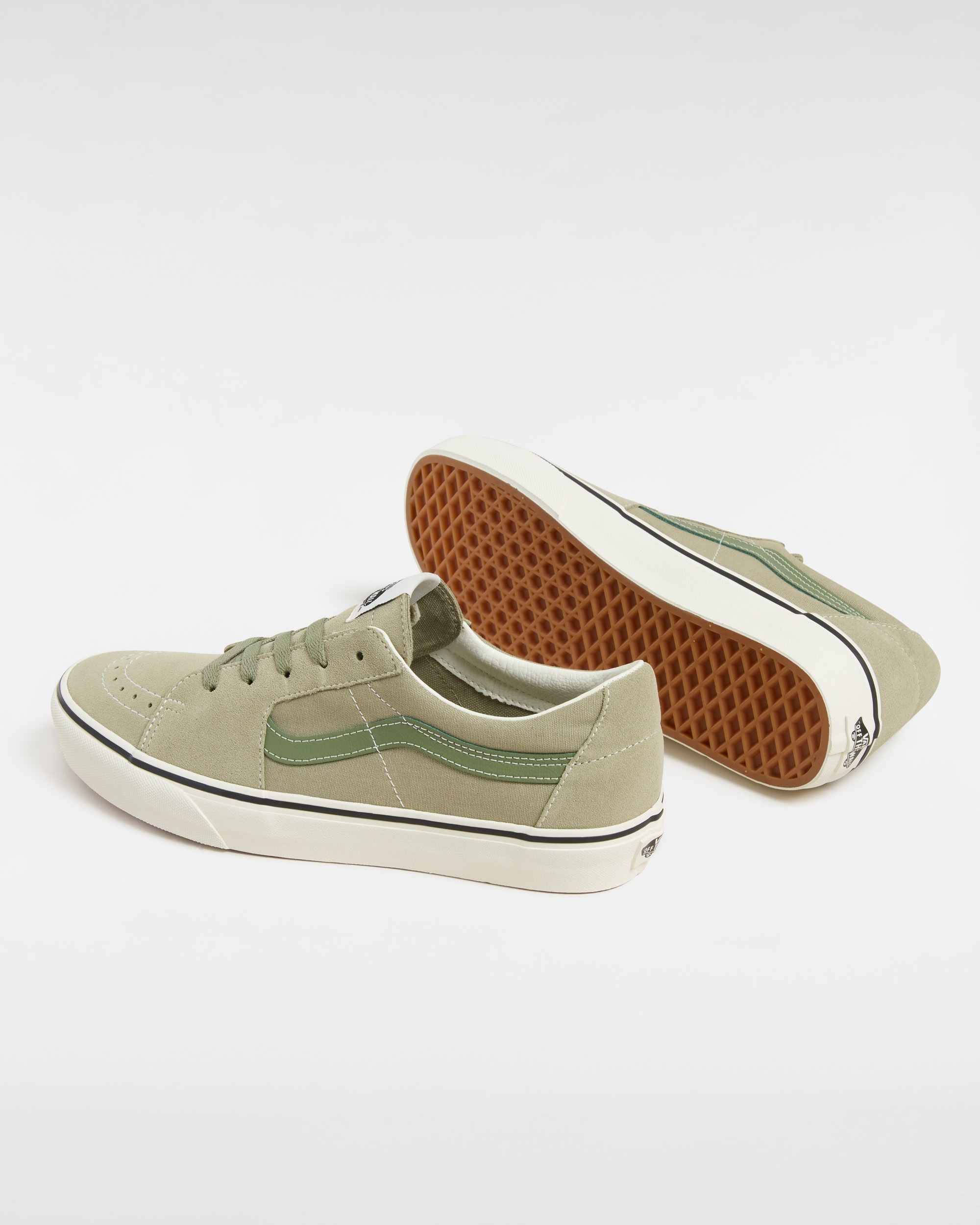 Vans Sneaker »SK8-Low«, mit kontrastfarbenem Logo an der Ferse