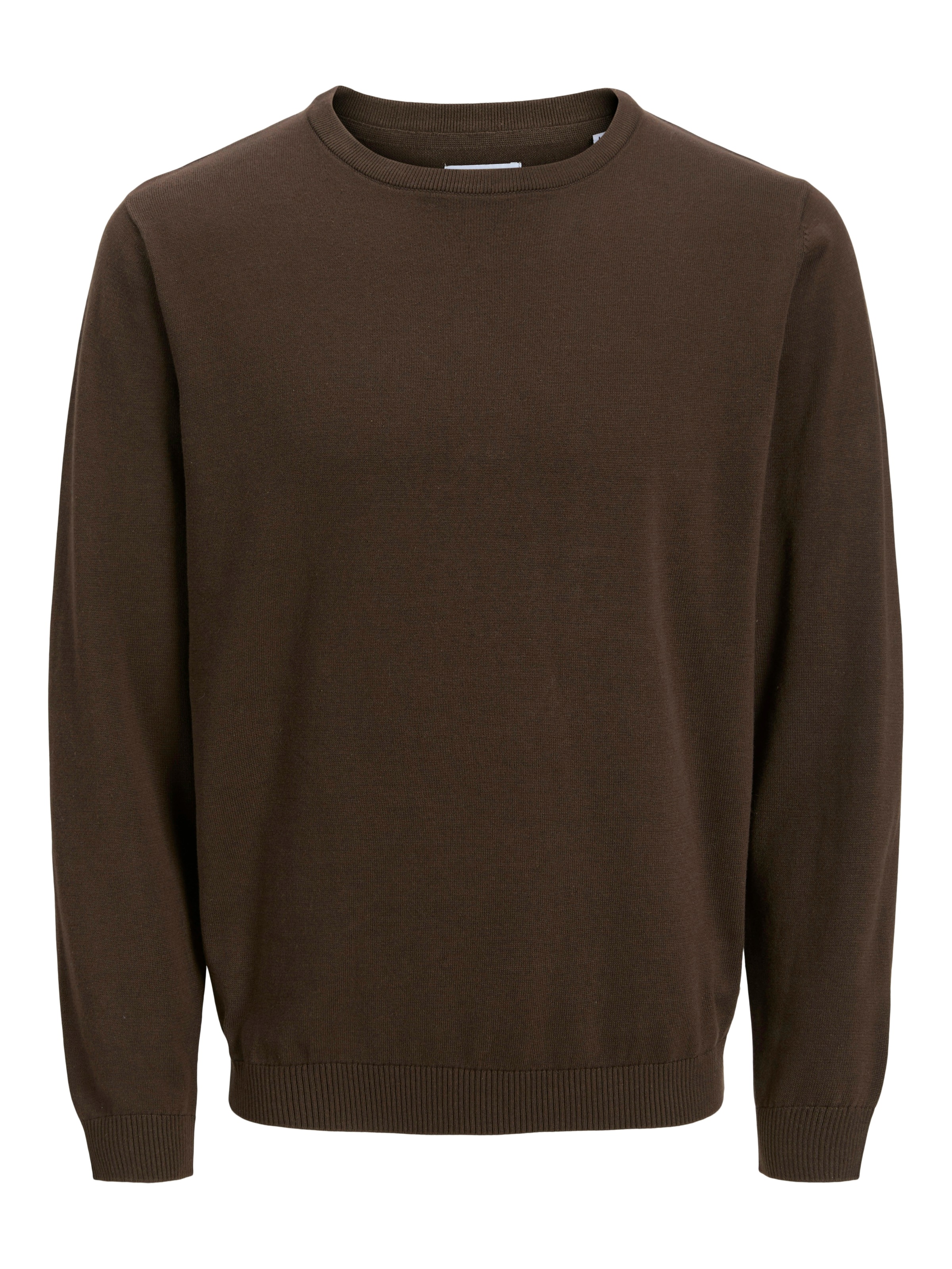 Jack & Jones Rundhalspullover »JJEBASIC KNIT CREW NECK NOOS«, mit Rundhalsausschnitt