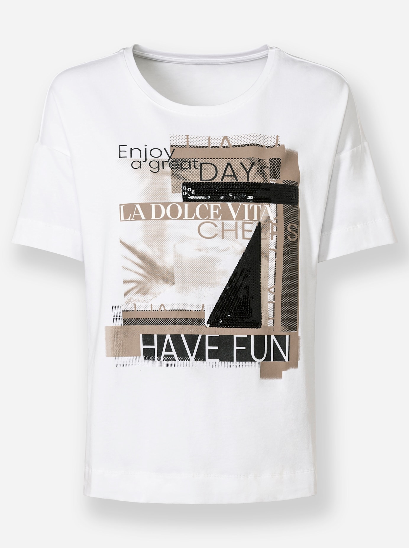heine T-Shirt »Shirt«, (1 tlg.)
