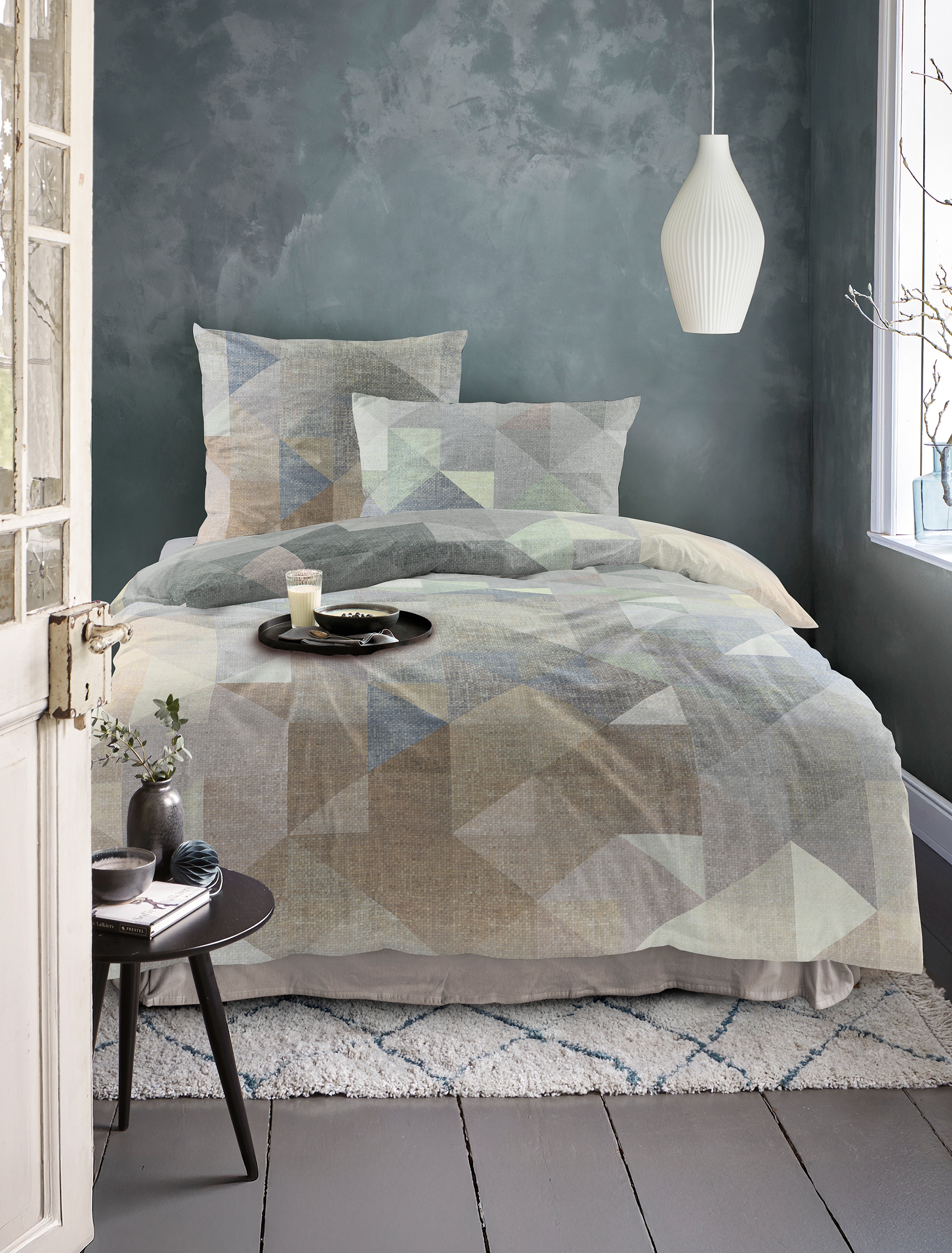Irisette Bettwäsche »Wave 8716« 2 Mako-Satin, anschmiegsam und atmungsaktiv, Ganzjahresqualität