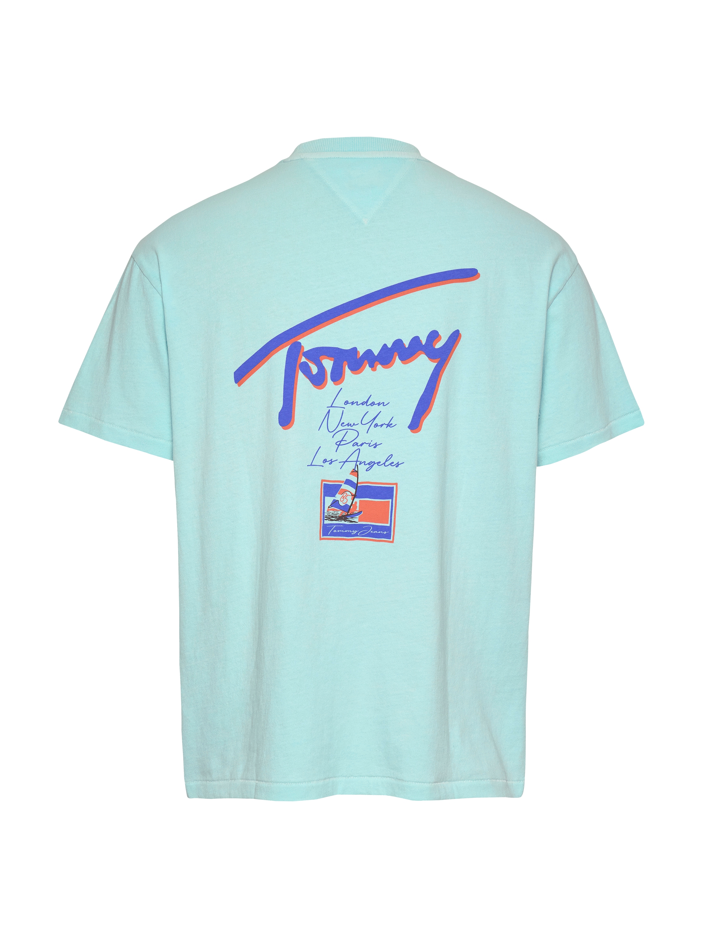 Tommy Jeans T-Shirt »TJM RLX FADED GRAPHIC TEE EXT«, mit großem Rückendruck