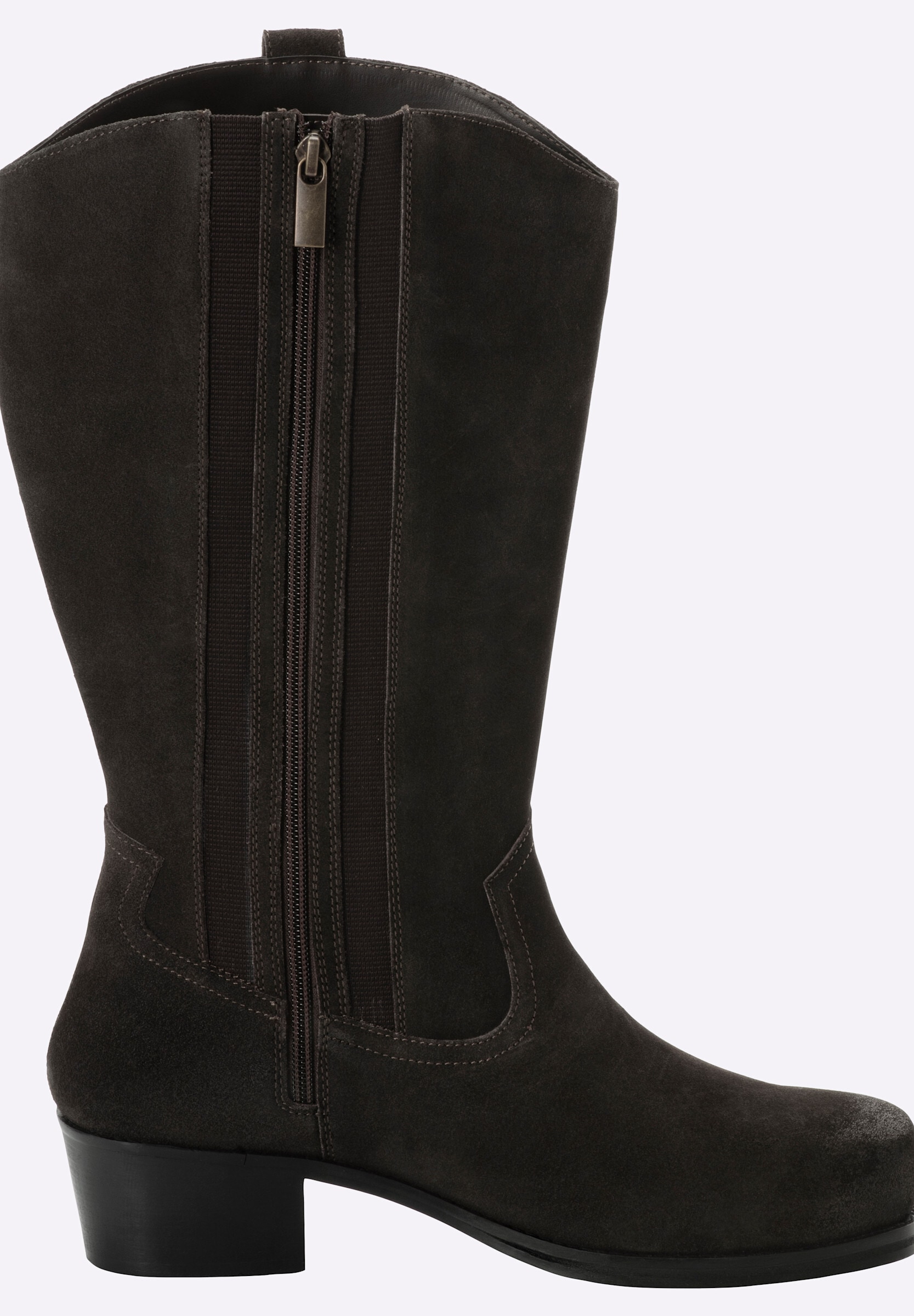 Sheego Stiefel »Weitschaftstiefel Weitschaftstiefel im Cowboy-Look«