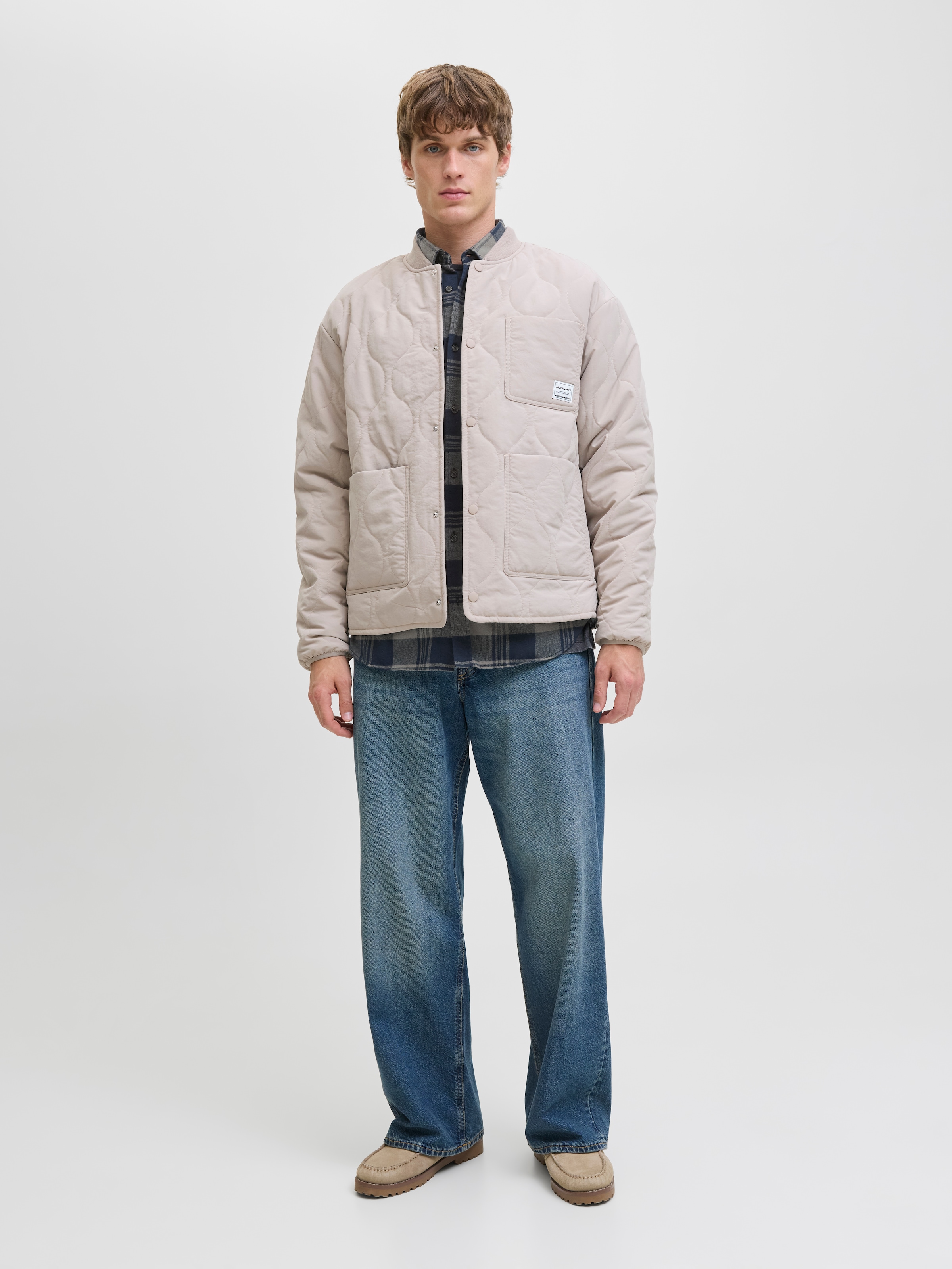 Jack & Jones Langarmhemd »JJJAMES BUFFALO SHIRT LS«