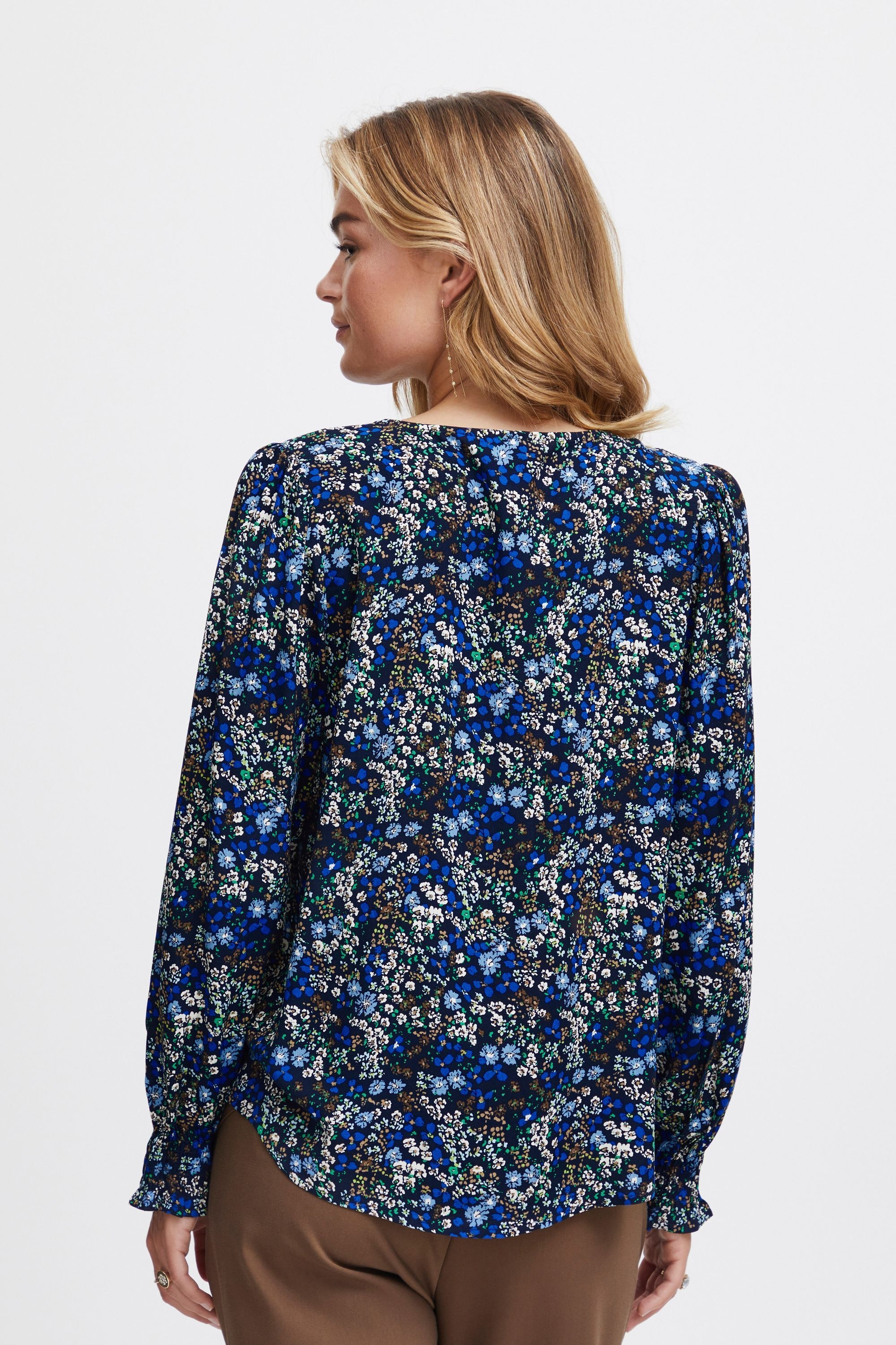 fransa Langarmbluse »Langarmbluse FRFlowy«