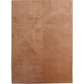 DELAVITA Teppich »Adalind«, rechteckig, 10 mm Höhe, Uni Farben, Kurzflor, weiche Haptik, idealer Teppich für Wohnzimmer & Schlafzimmer
