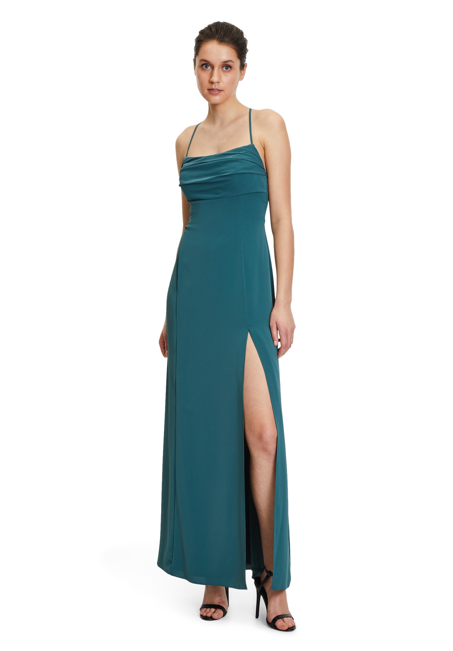 Vera Mont Abendkleid »Abendkleid mit Wasserfallausschnitt«