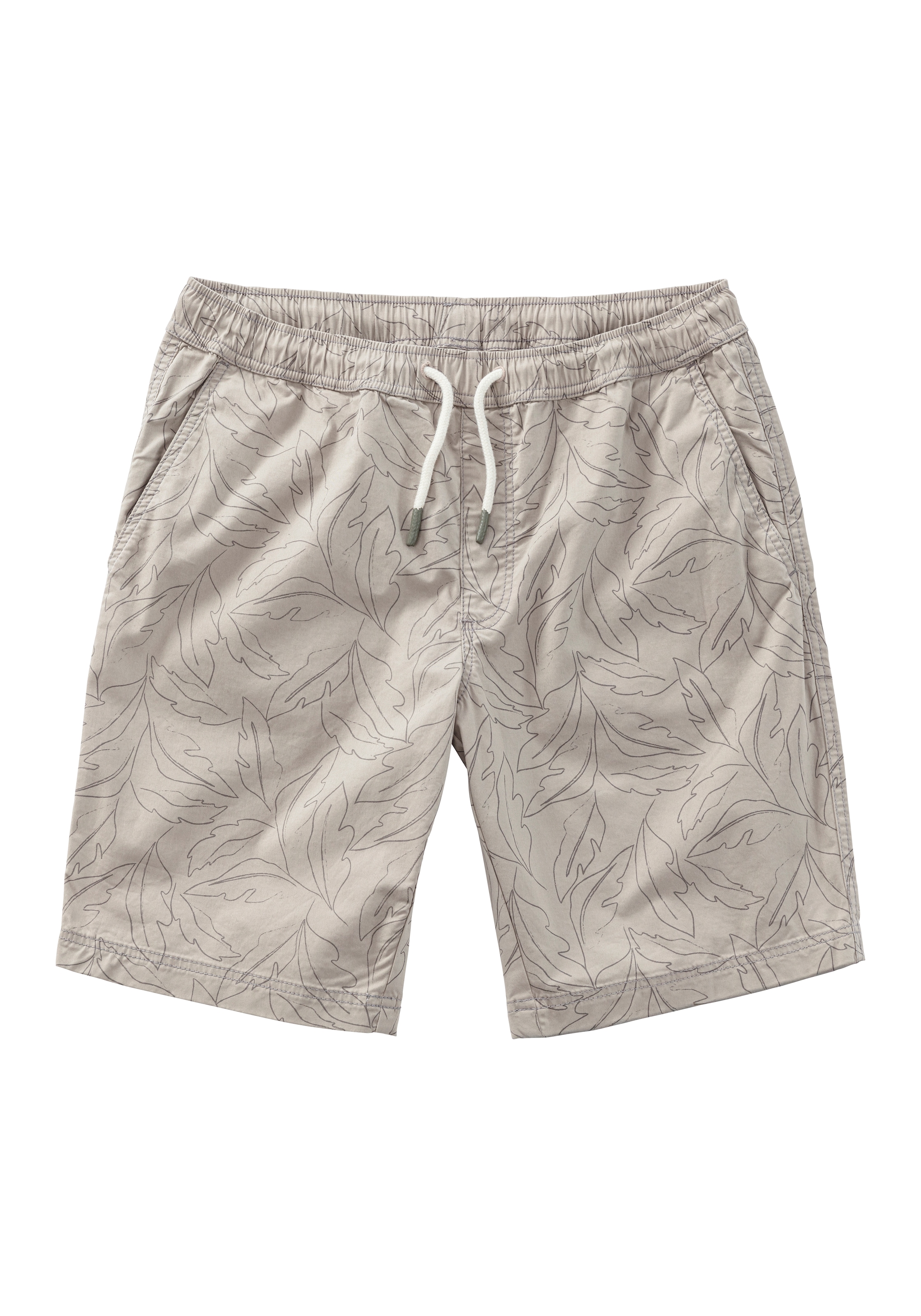 John Devin Shorts »Bermuda«, kurze Hose aus elastischer, gewebter Baumwollqualität