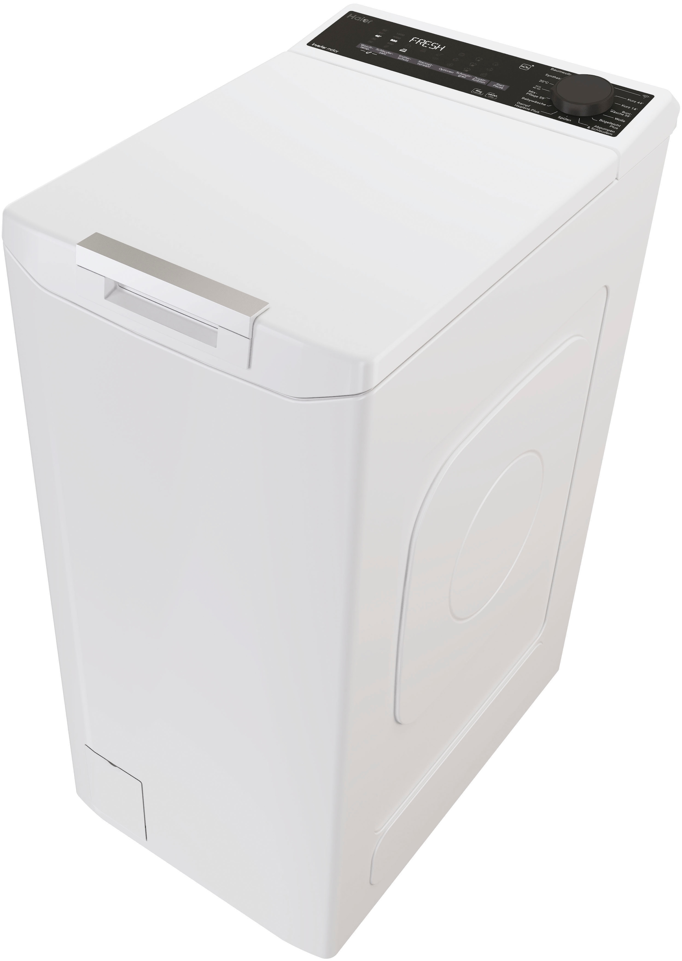 Haier, Waschmaschine Toplader »THASNQ466TM4-384« 6 kg 1400 U/min Antibakterielle Technologie (ABT ), weiß, Soft-Open: Sanftes öffnen der Tür