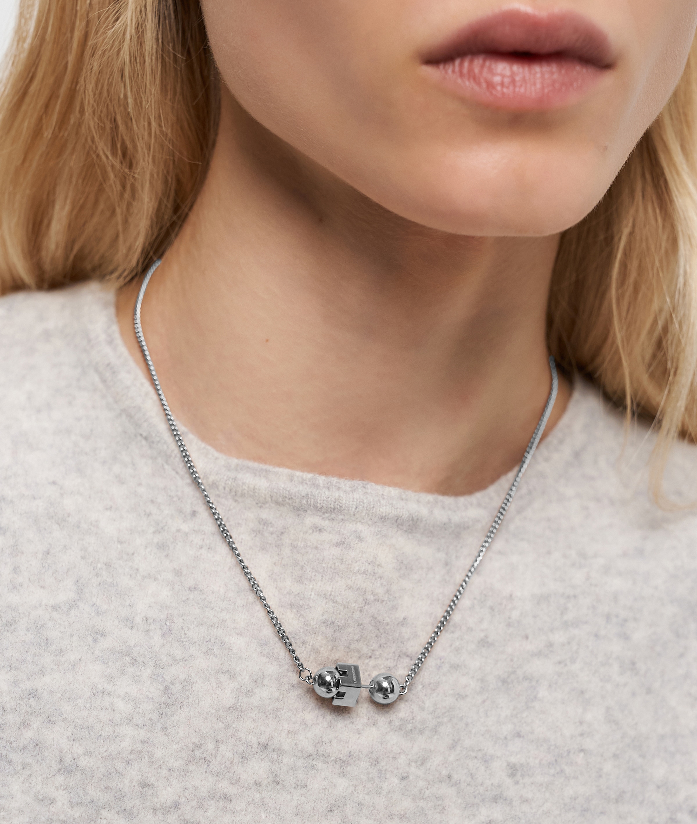 Liebeskind Berlin Kette mit Anhänger »Schmuck Geschenk Edelstahl Halskette Steel Ball«