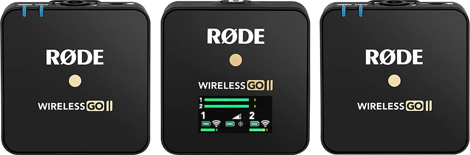RØDE Mikrofon »Wireless GO II«, (Set)
