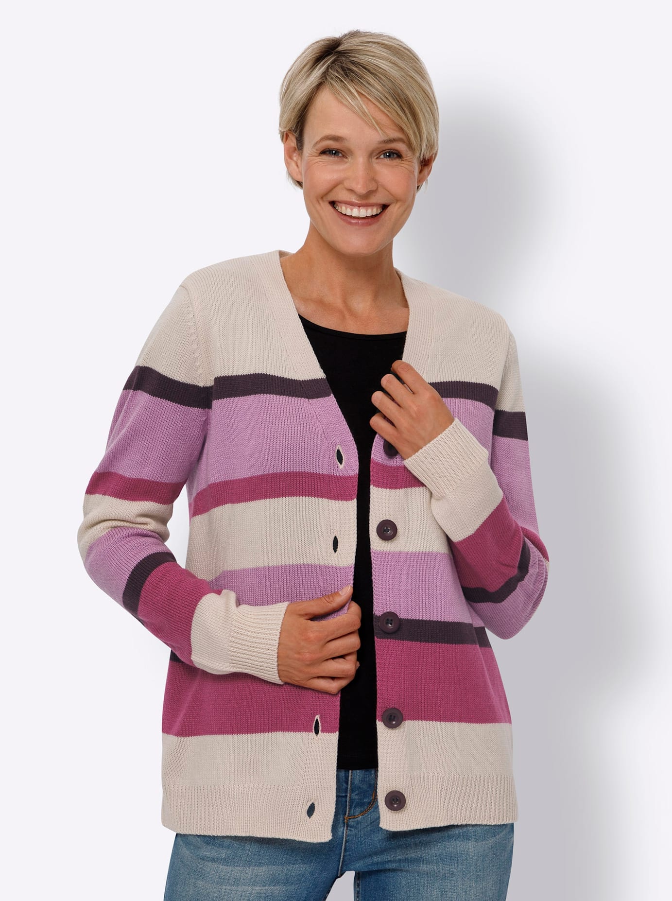Classic Basics Strickjacke