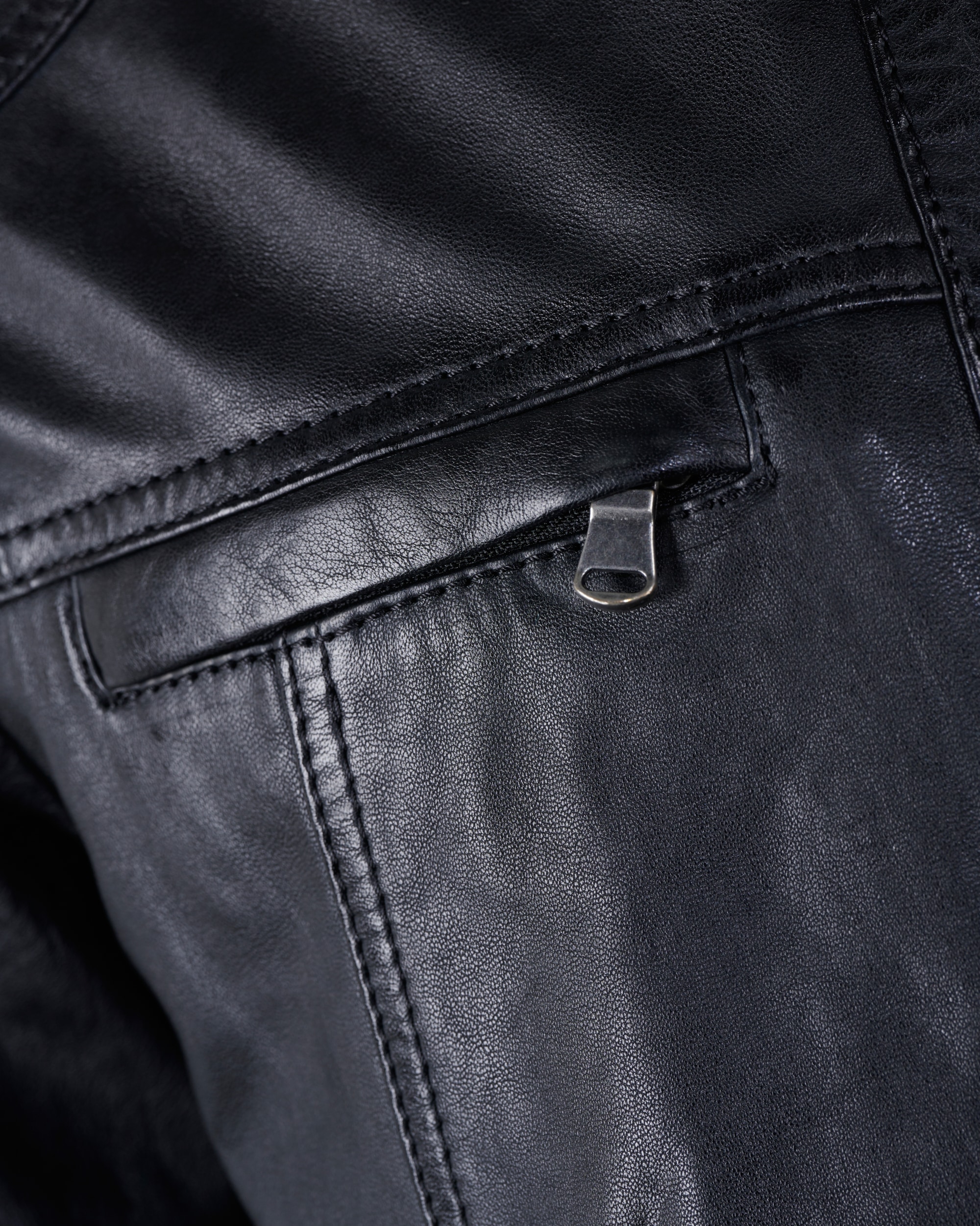 JCC Bikerjacke »Lederjacke Alurave«