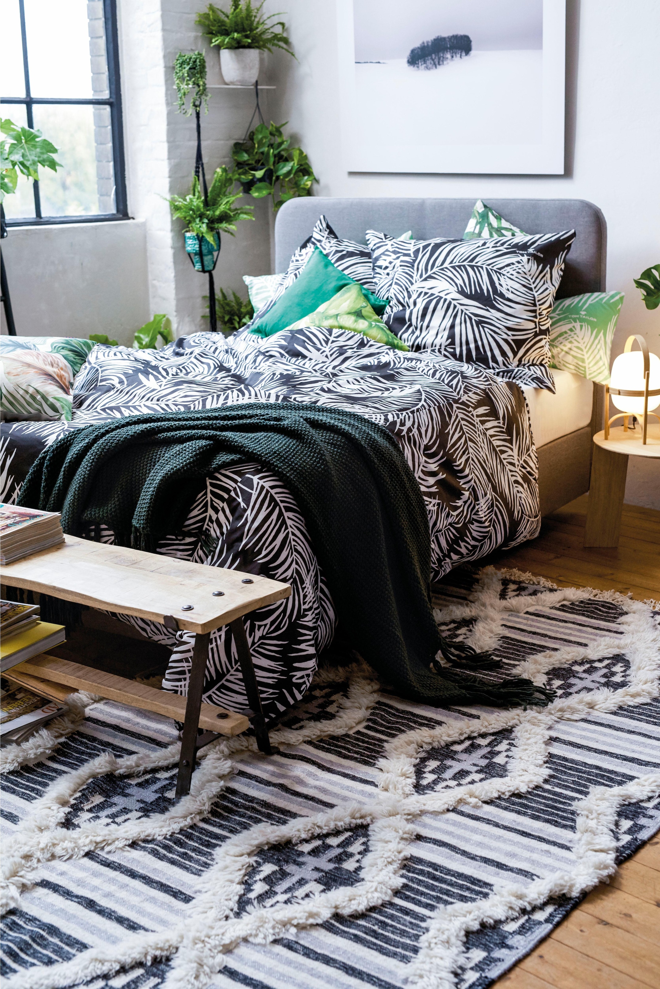 TOM TAILOR HOME Teppich »Cozy Kelim« rechteckig 5 mm Höhe handgewebt, mit Fransen, Boho-Style