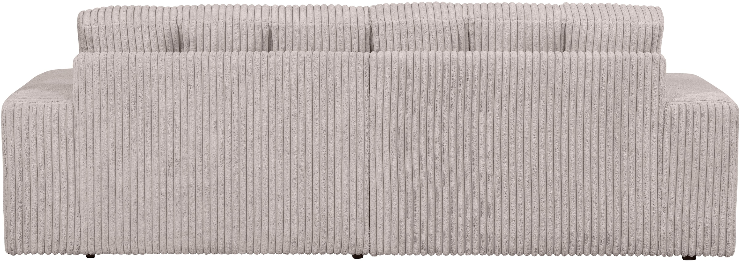 WOOOD 2-Sitzer »Second Date Rippenstoff, H 78 x B 226 x D 99 cm« Tragkraft 200 kg, Sehr hohe Verschleißfestigkeit, Pfleiglicht