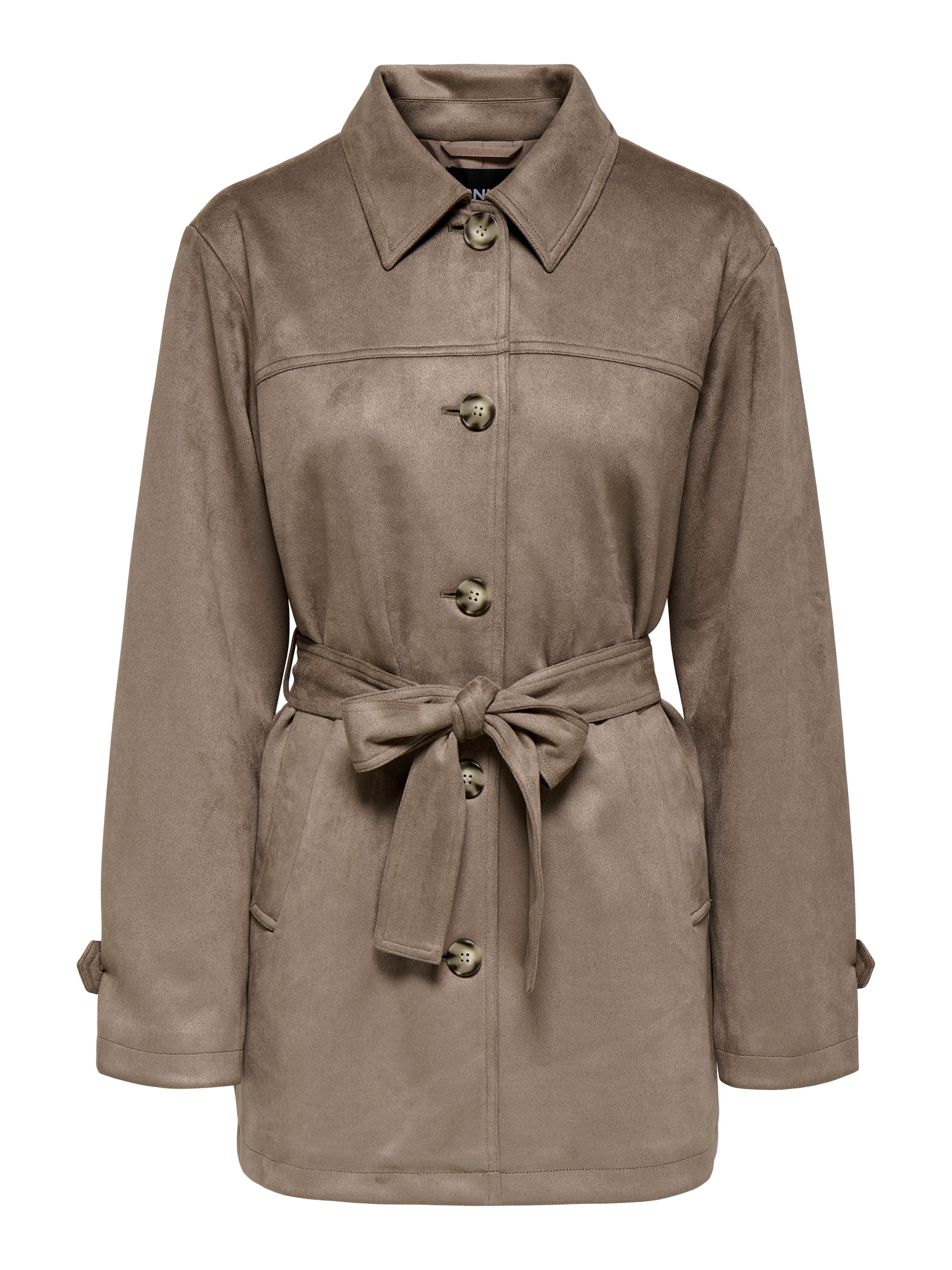 ONLY Trenchcoat »ONLDIANE LIFE FAUX SUEDE COAT CC OTW«