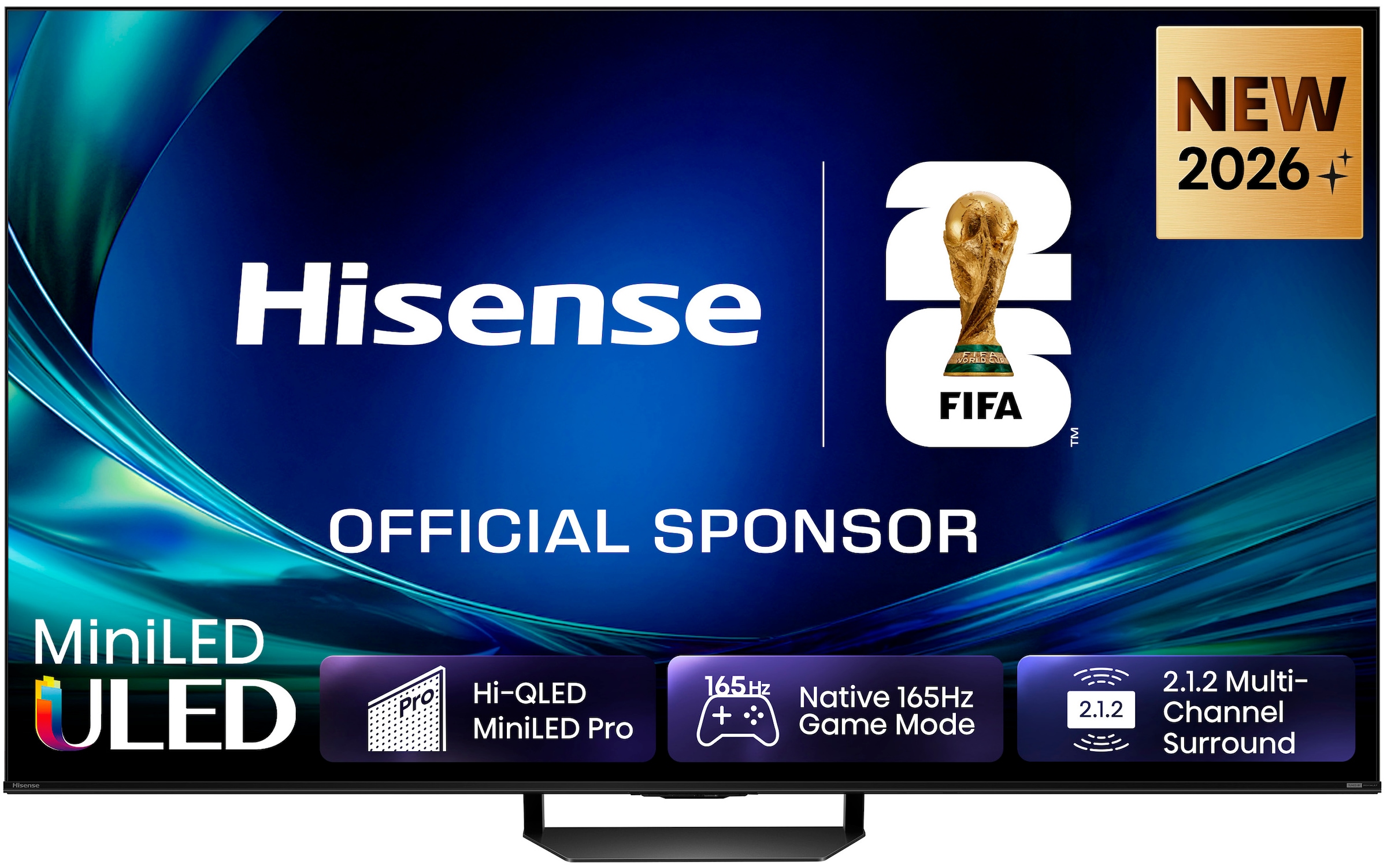 Hisense 75 '' U7DS Pro | ULED MiniLED Smart TV 4K 165 Hz