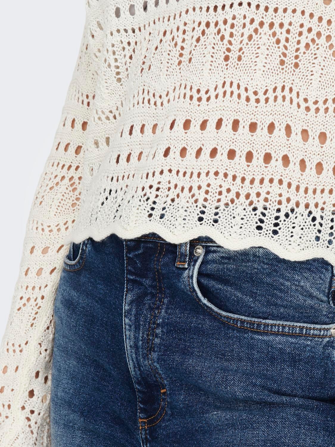 JDY Rundhalspullover »JDYSUN LAY L/S BOATNECK PULLOV. KNT NOOS«