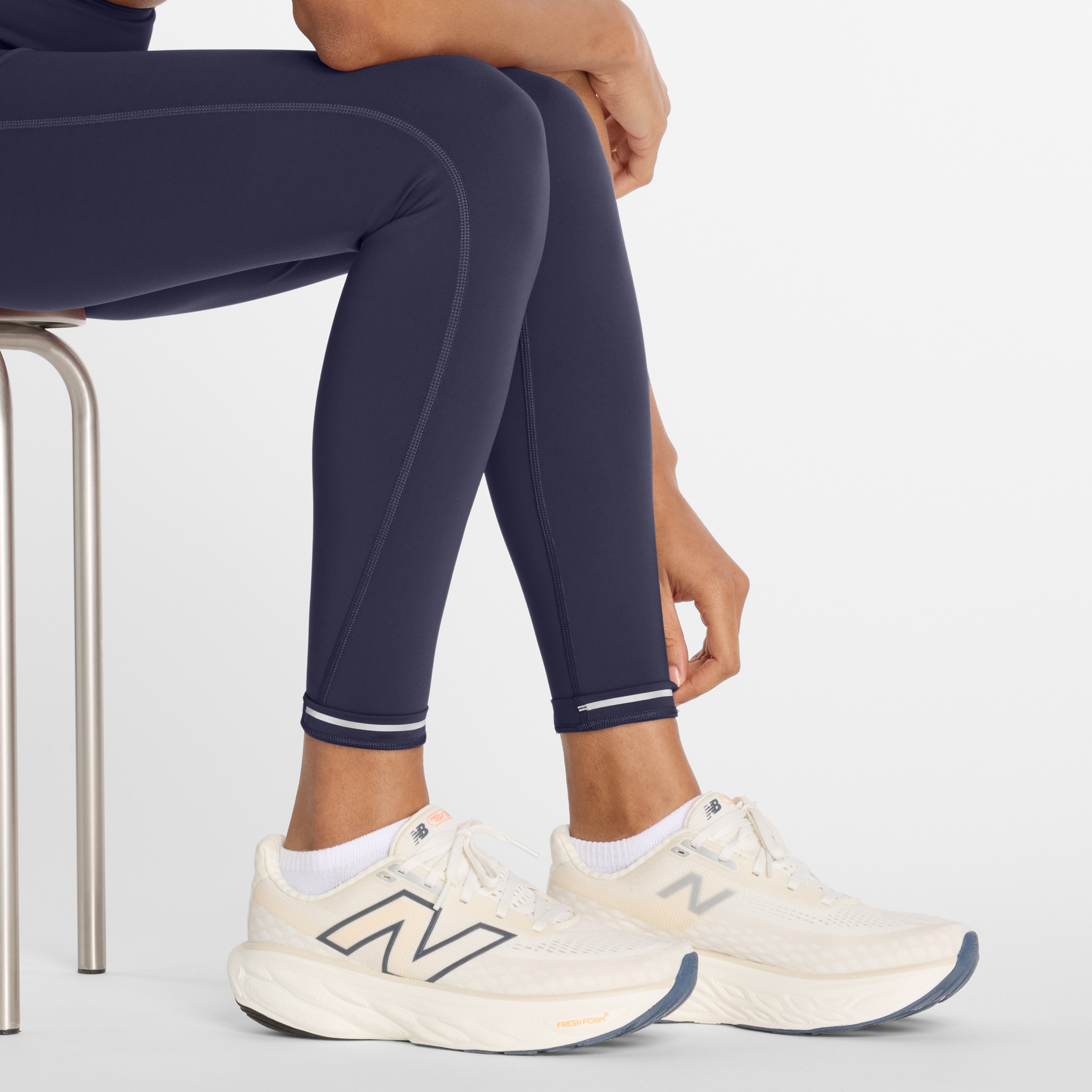 New Balance Lauftights »Sleek High Rise Legging 25"«  für Laufen, mit hohem Bund