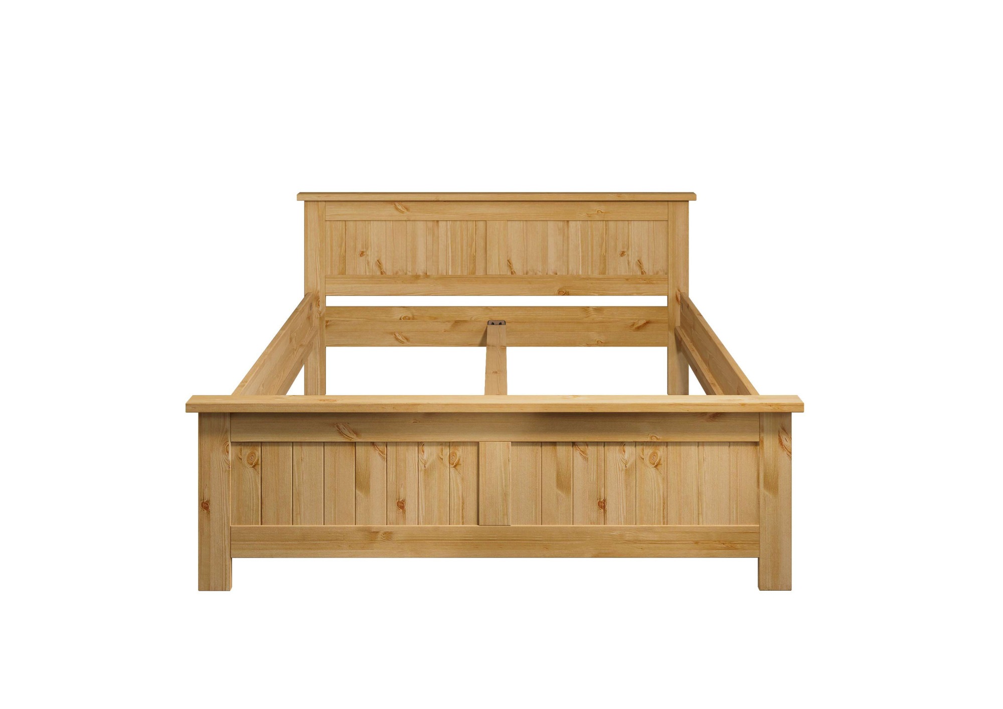 Home affaire Massivholzbett »Juventus, Bett, Massivholzbett, Holzbett, Bettrahmen«, (Breite/Belastbarkeit 140cm/180 KG), Breite 90 cm, aus massiver Kiefer, FSC®-zertifiziert