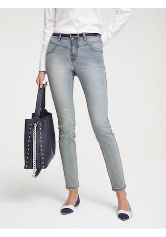 LINEA TESINI by Heine Skinny-fit-Jeans, mit Used-Effekt kaufen