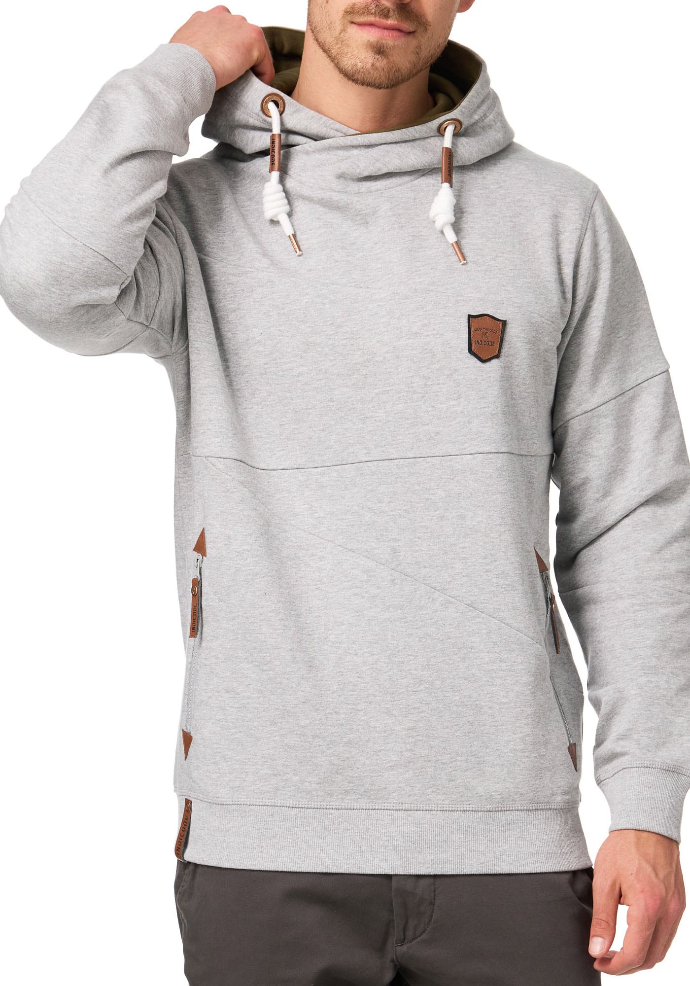 Indicode Kapuzensweatshirt »INAix«

